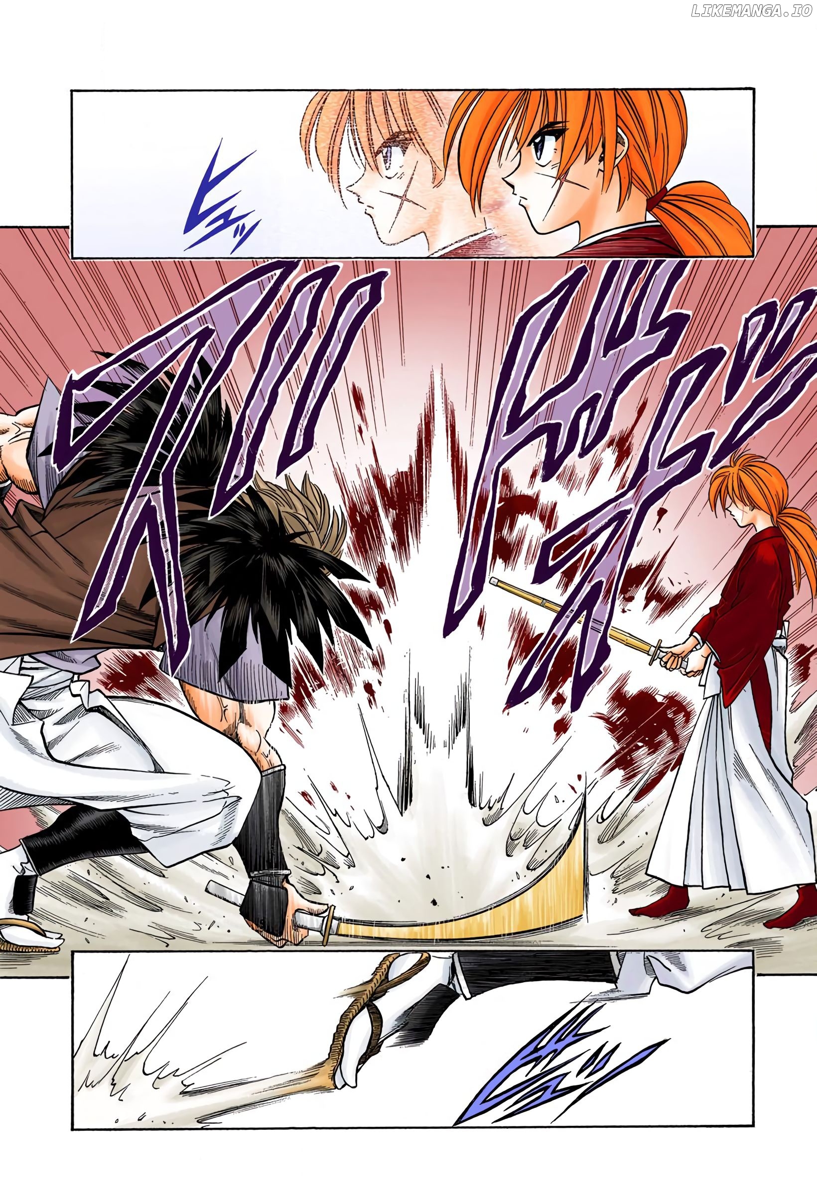 Rurouni Kenshin: Meiji Kenkaku Romantan - Digital Colored Comics chapter 36 - page 10