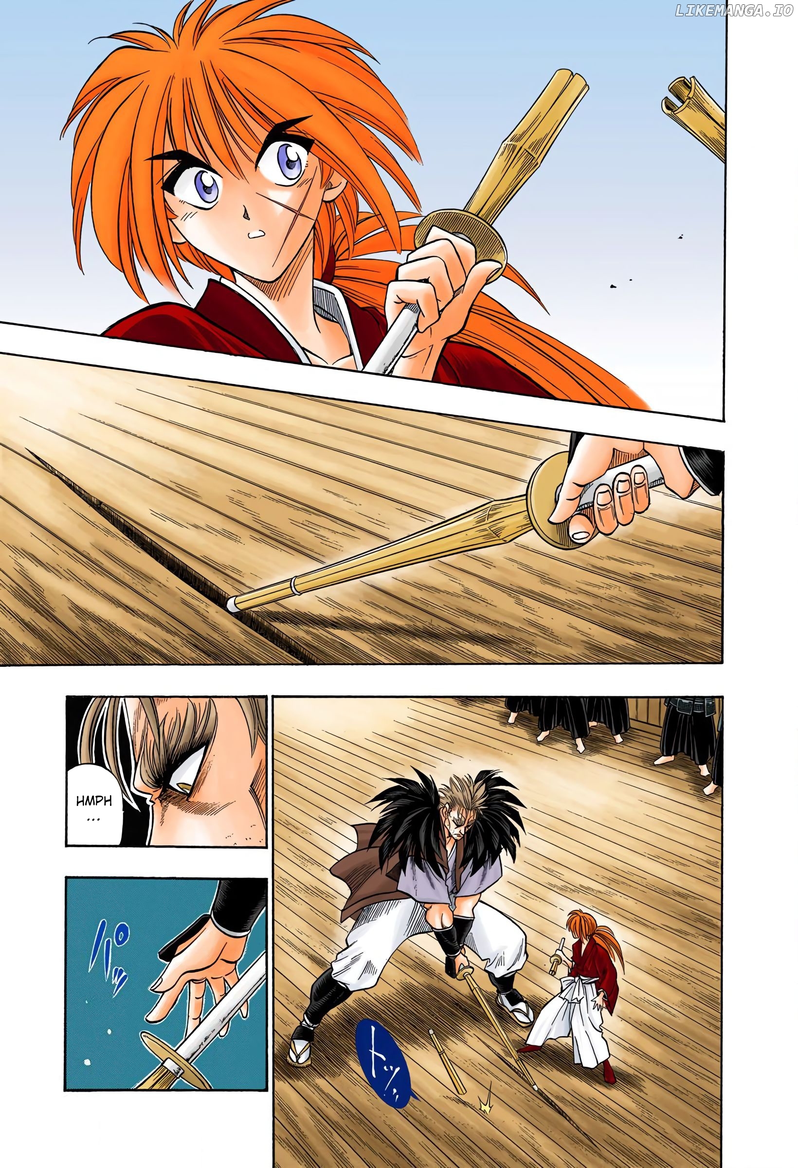 Rurouni Kenshin: Meiji Kenkaku Romantan - Digital Colored Comics chapter 36 - page 15