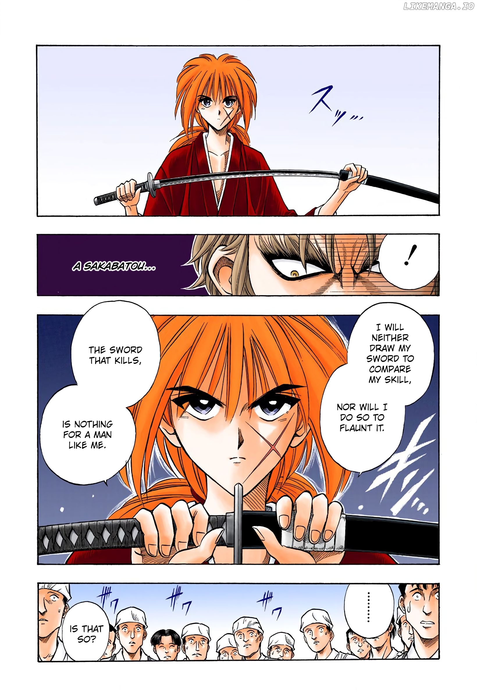 Rurouni Kenshin: Meiji Kenkaku Romantan - Digital Colored Comics chapter 36 - page 3