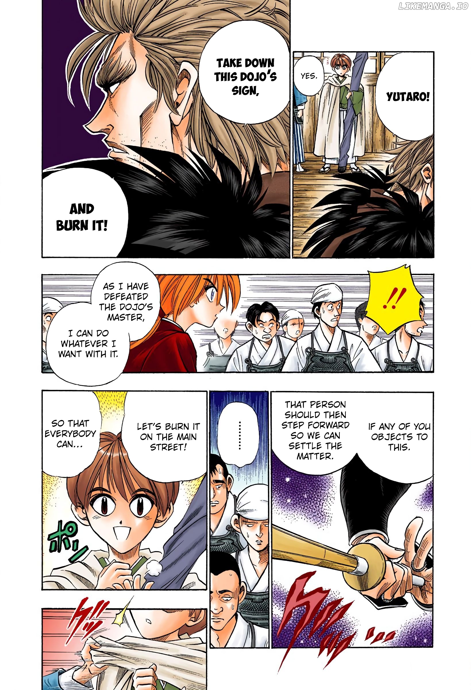 Rurouni Kenshin: Meiji Kenkaku Romantan - Digital Colored Comics chapter 36 - page 4