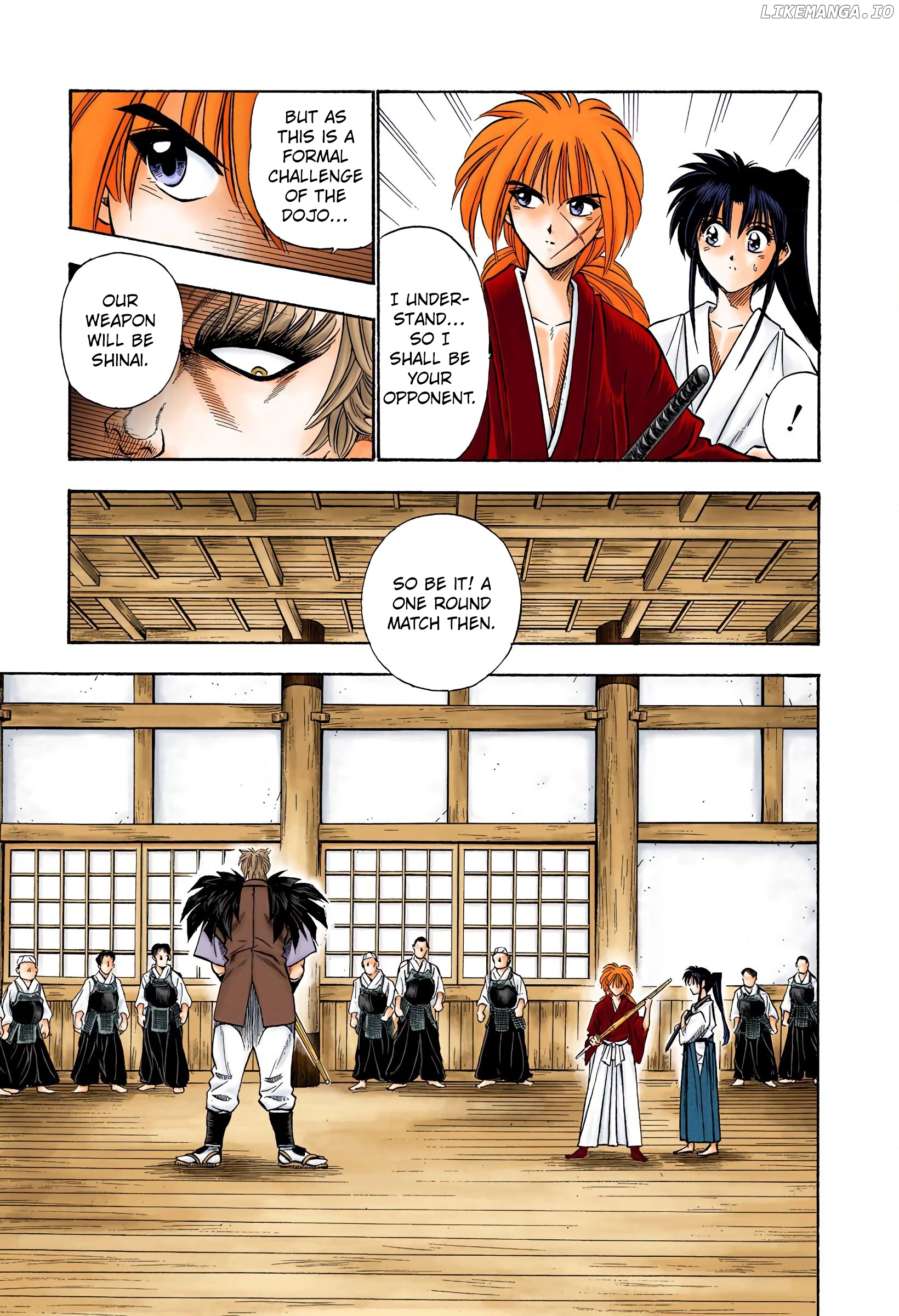 Rurouni Kenshin: Meiji Kenkaku Romantan - Digital Colored Comics chapter 36 - page 7