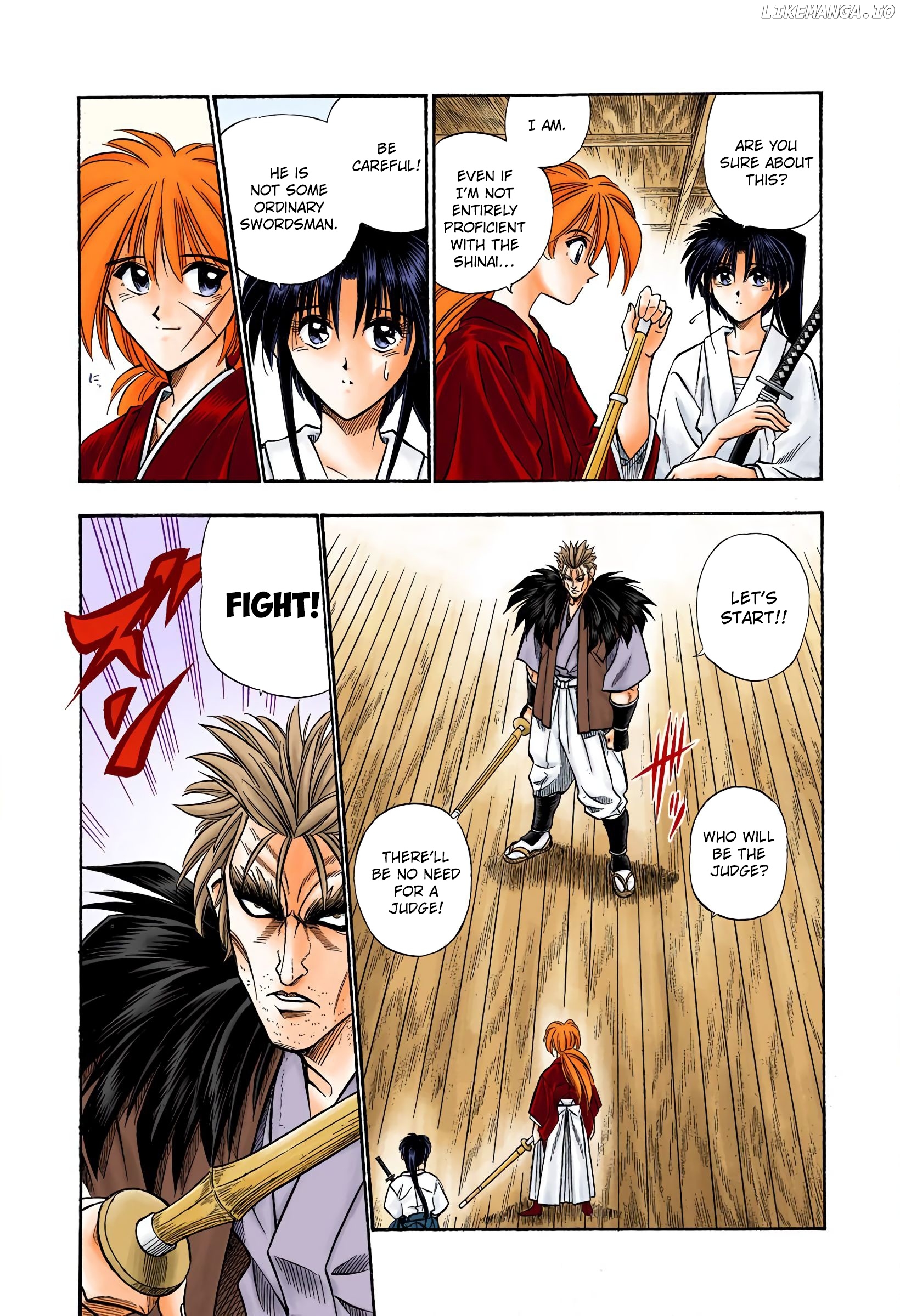 Rurouni Kenshin: Meiji Kenkaku Romantan - Digital Colored Comics chapter 36 - page 8