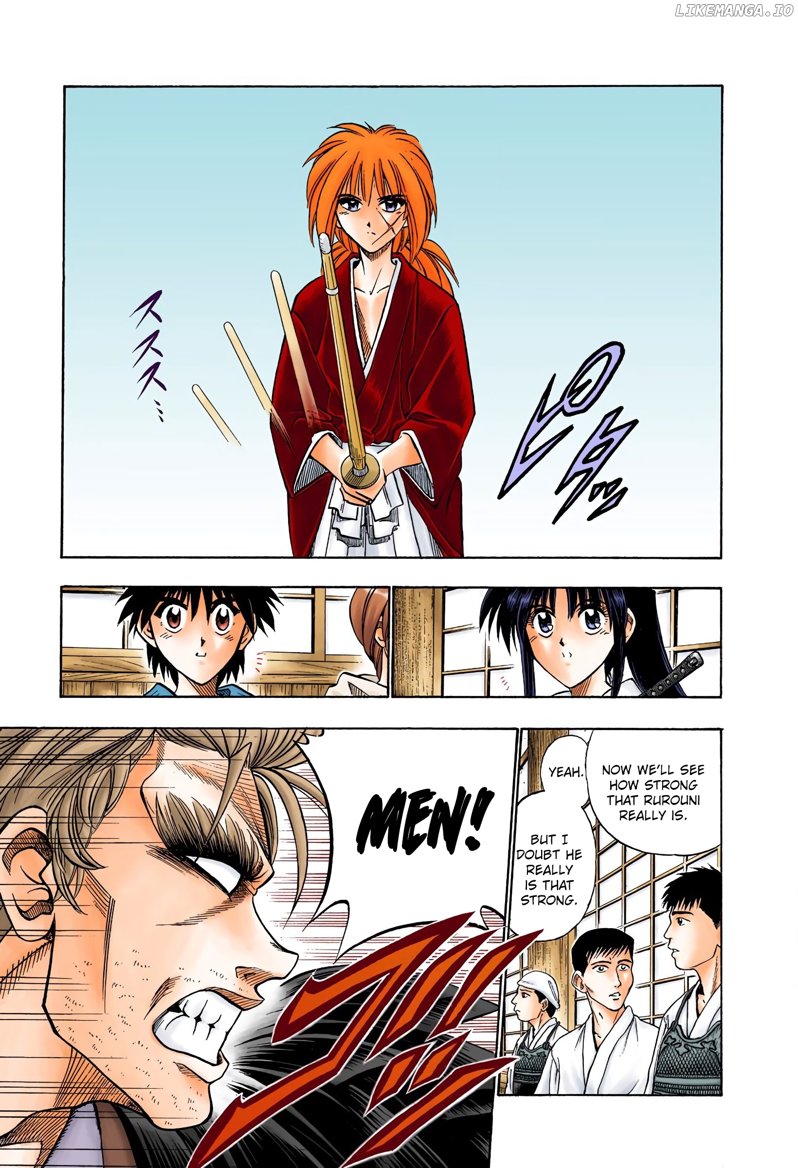 Rurouni Kenshin: Meiji Kenkaku Romantan - Digital Colored Comics chapter 36 - page 9