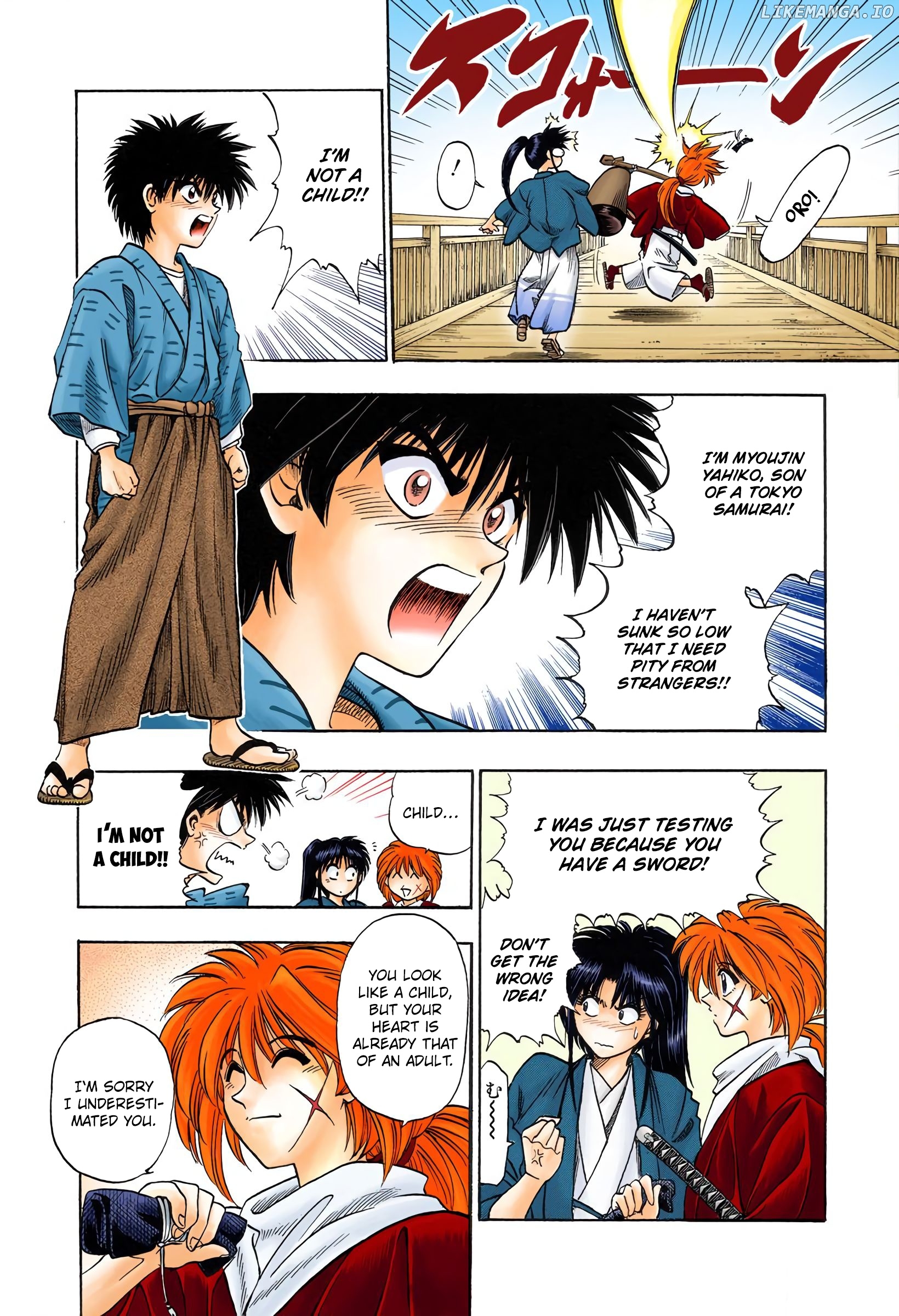 Rurouni Kenshin: Meiji Kenkaku Romantan - Digital Colored Comics chapter 3 - page 6