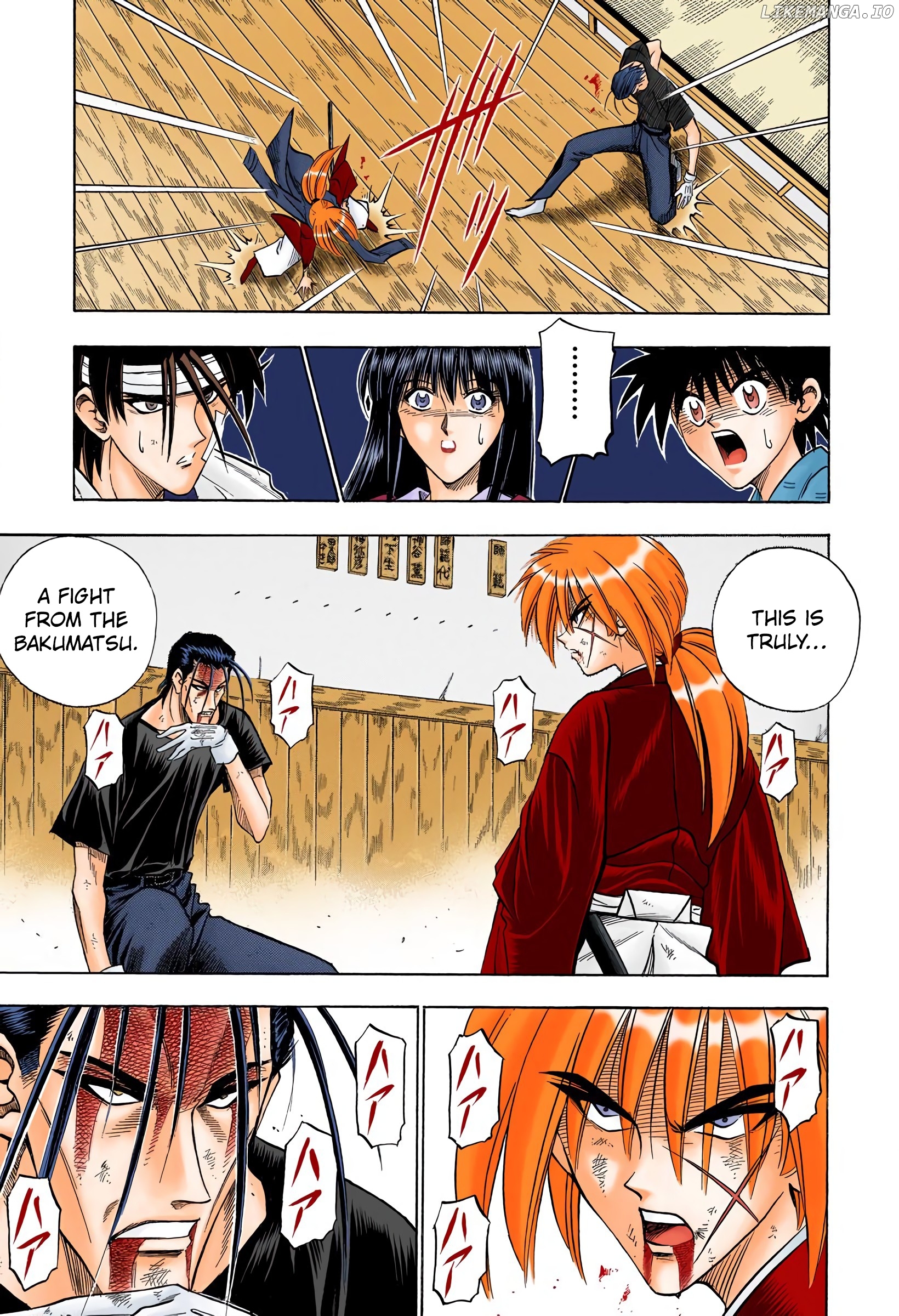 Rurouni Kenshin: Meiji Kenkaku Romantan - Digital Colored Comics chapter 54 - page 14