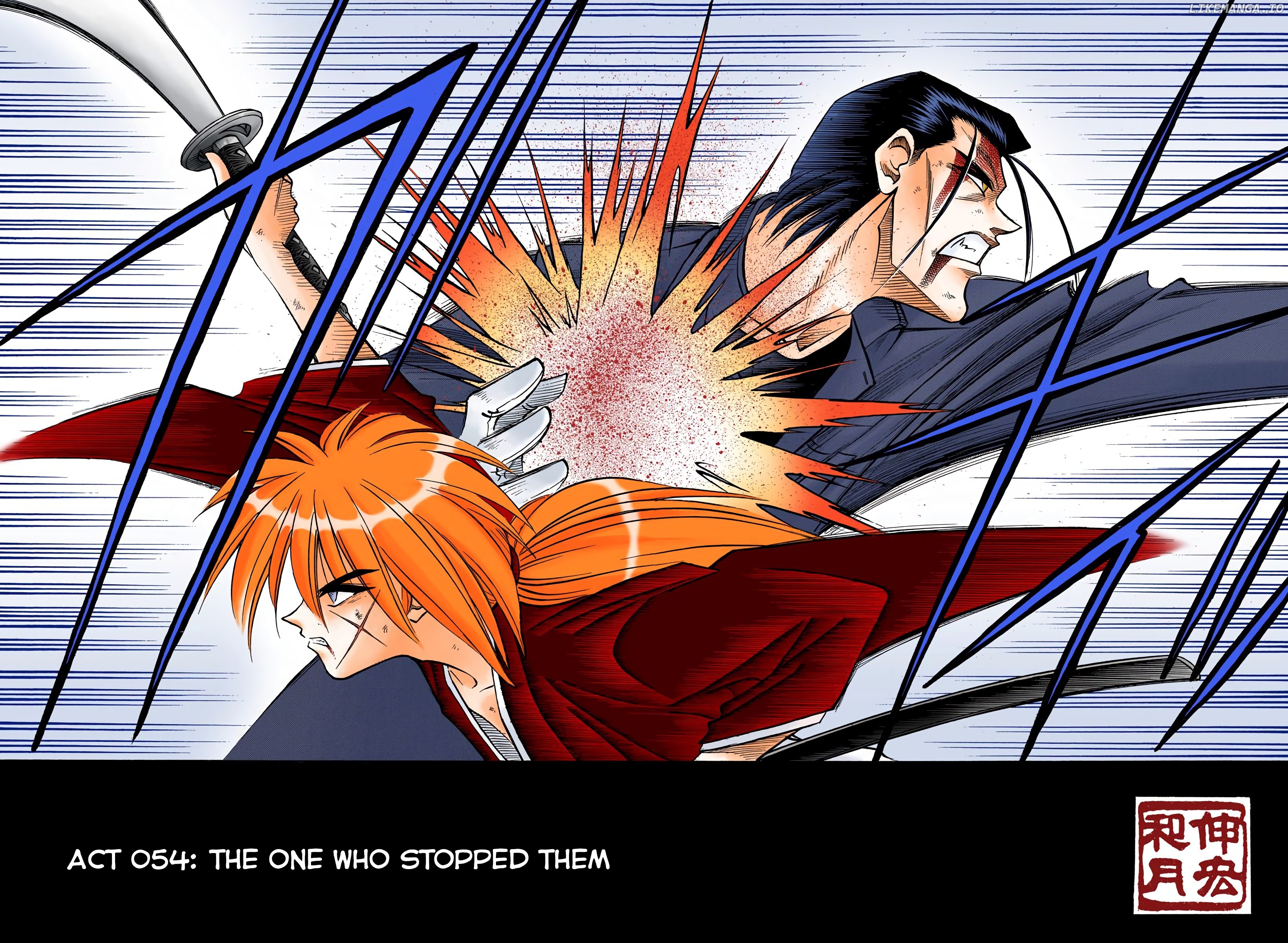 Rurouni Kenshin: Meiji Kenkaku Romantan - Digital Colored Comics chapter 54 - page 2