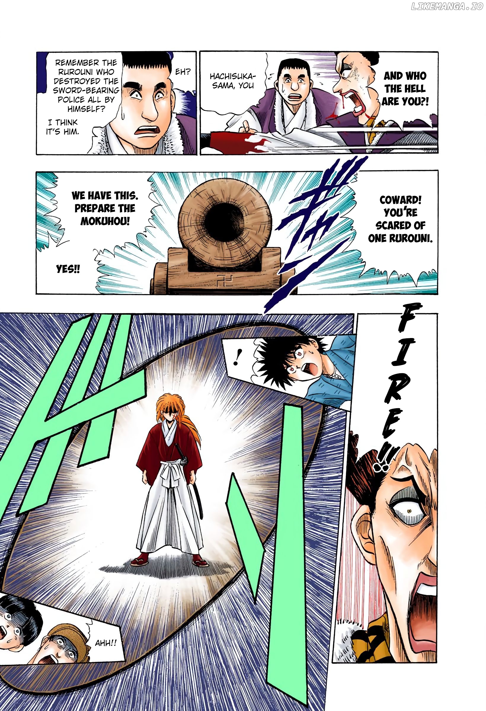 Rurouni Kenshin: Meiji Kenkaku Romantan - Digital Colored Comics chapter 4 - page 16