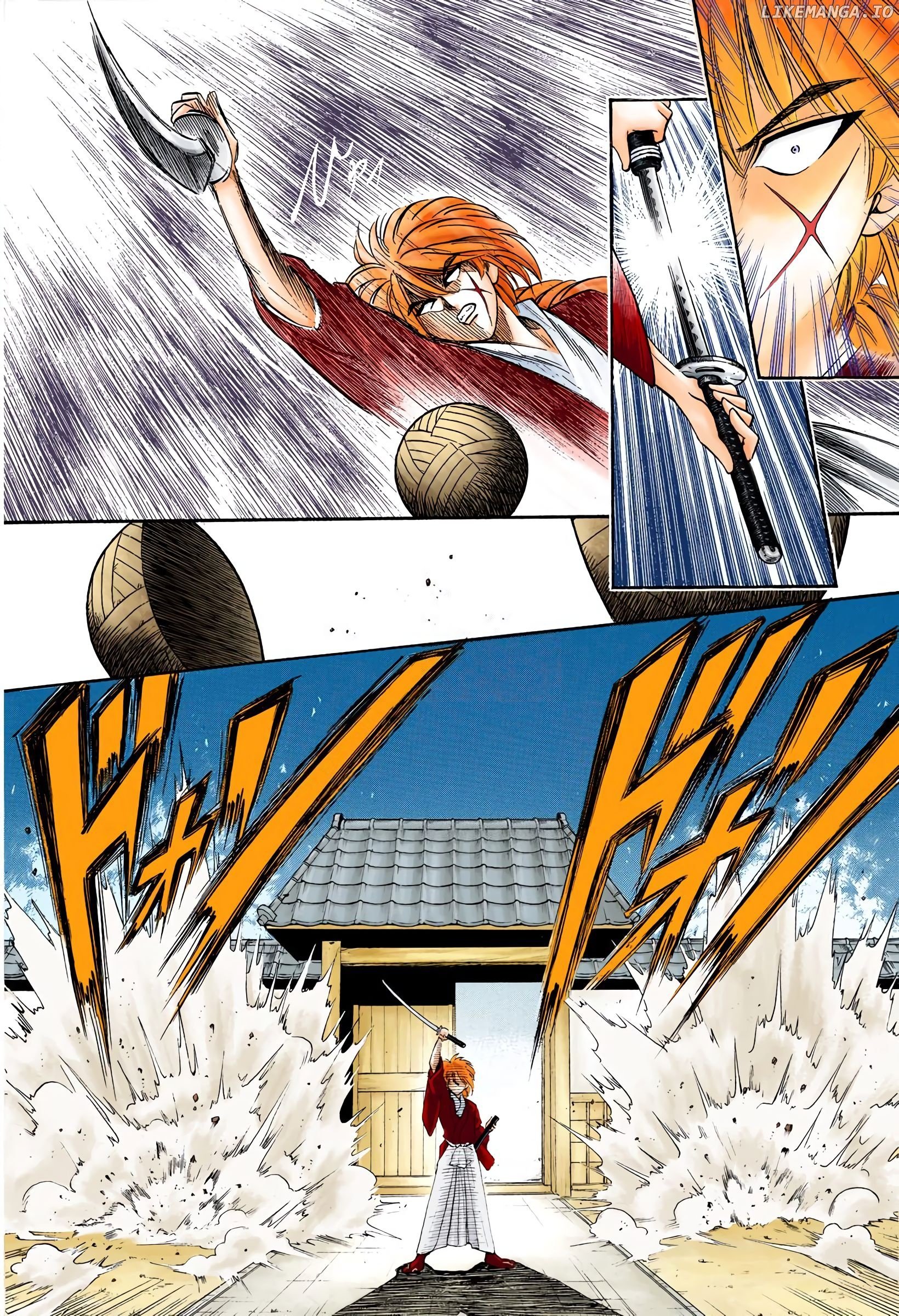 Rurouni Kenshin: Meiji Kenkaku Romantan - Digital Colored Comics chapter 4 - page 17