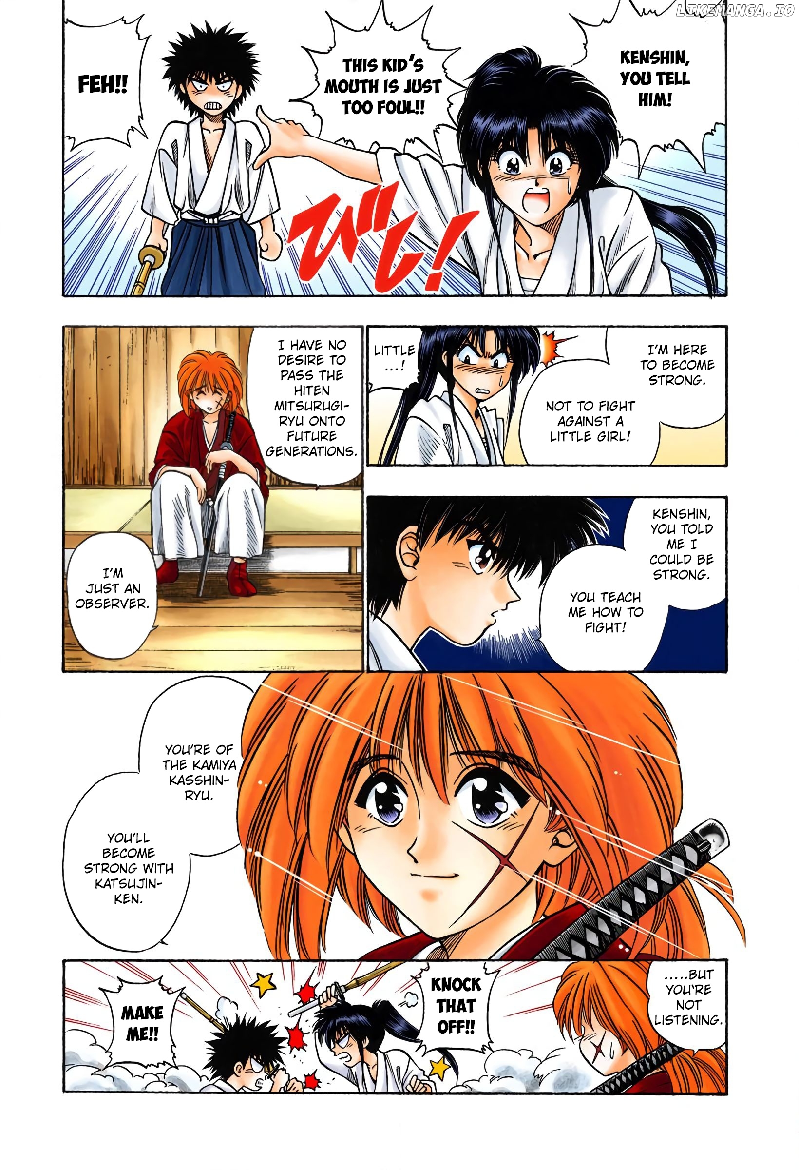 Rurouni Kenshin: Meiji Kenkaku Romantan - Digital Colored Comics chapter 4 - page 2