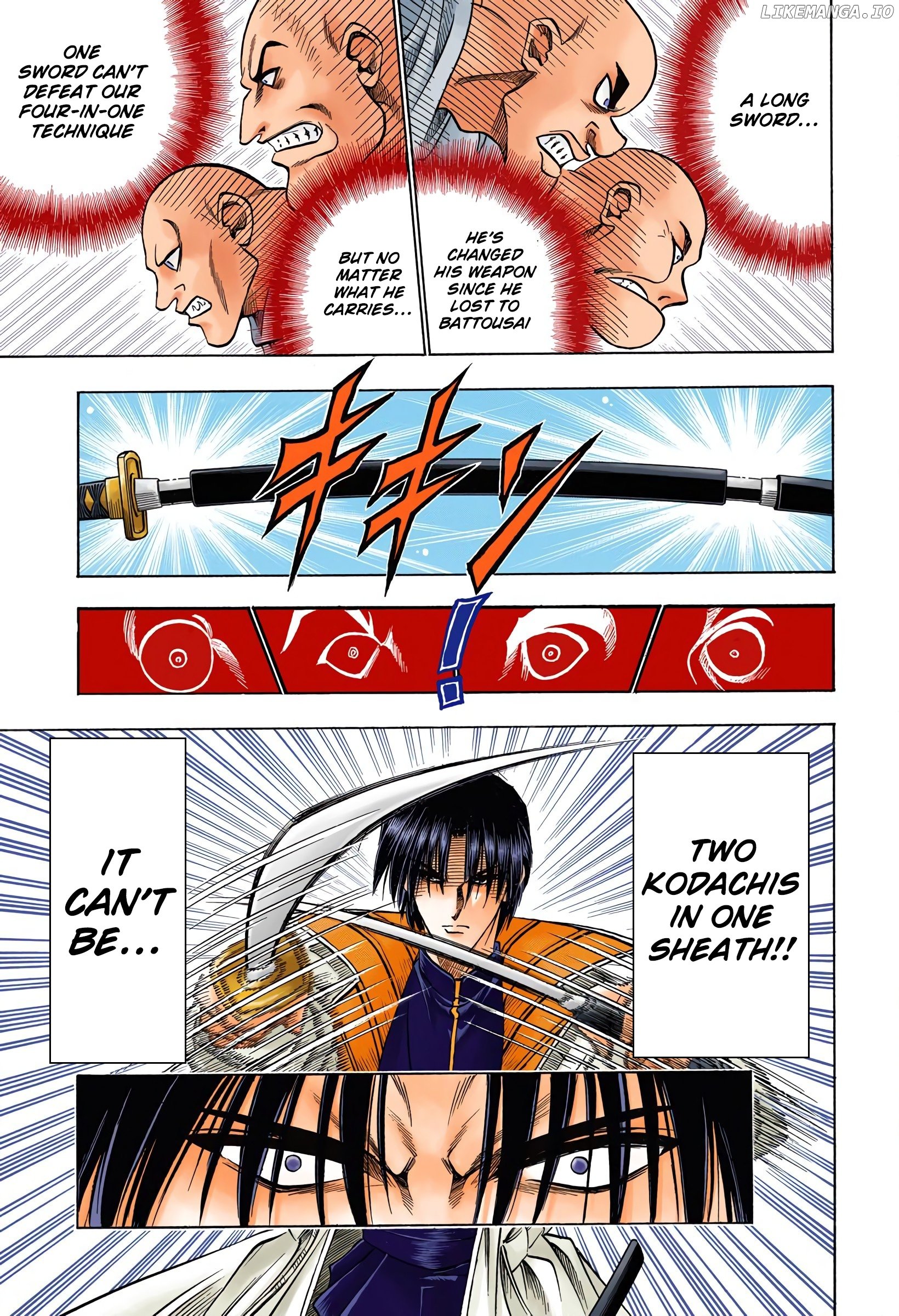 Rurouni Kenshin: Meiji Kenkaku Romantan - Digital Colored Comics chapter 61 - page 13