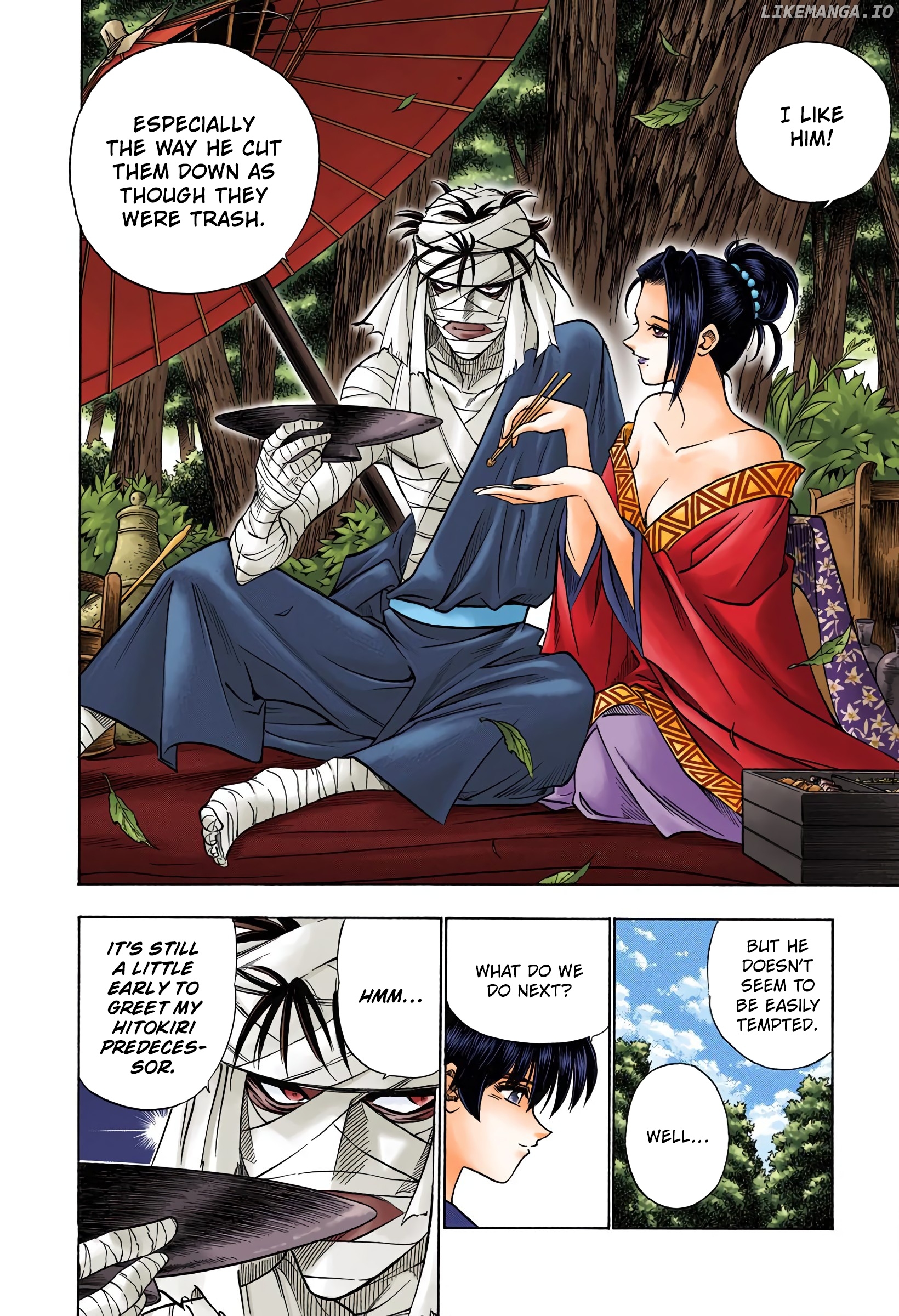 Rurouni Kenshin: Meiji Kenkaku Romantan - Digital Colored Comics chapter 61 - page 17