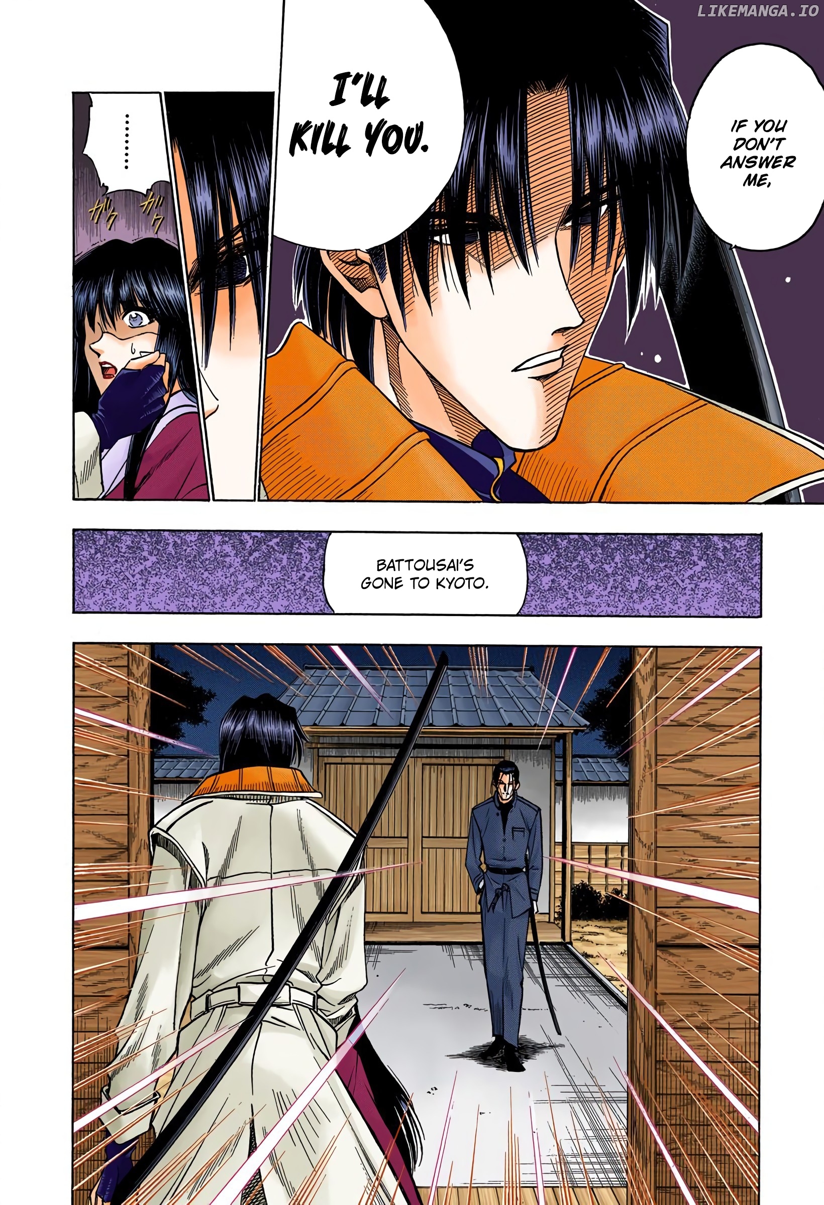 Rurouni Kenshin: Meiji Kenkaku Romantan - Digital Colored Comics chapter 61 - page 4