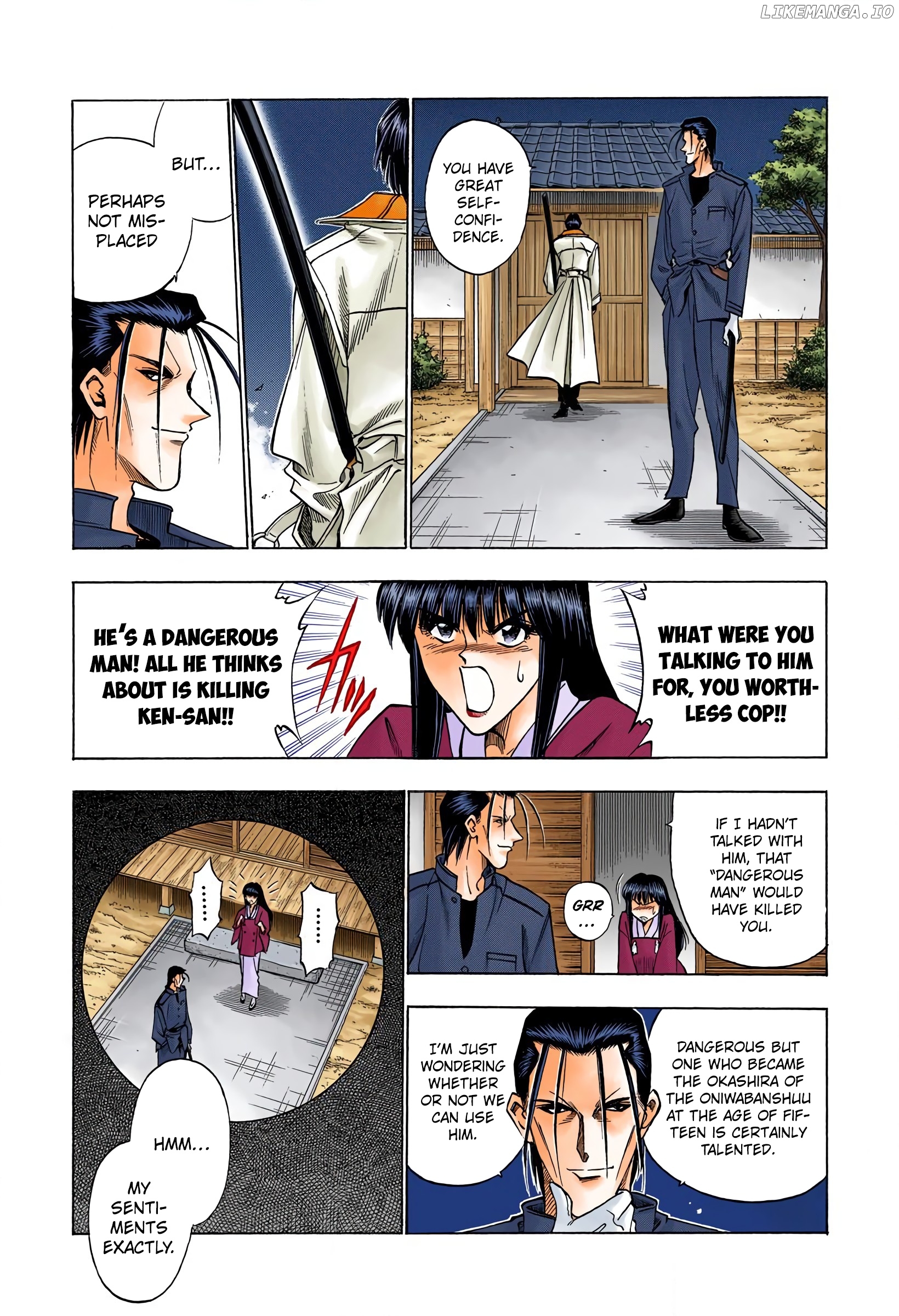 Rurouni Kenshin: Meiji Kenkaku Romantan - Digital Colored Comics chapter 61 - page 7