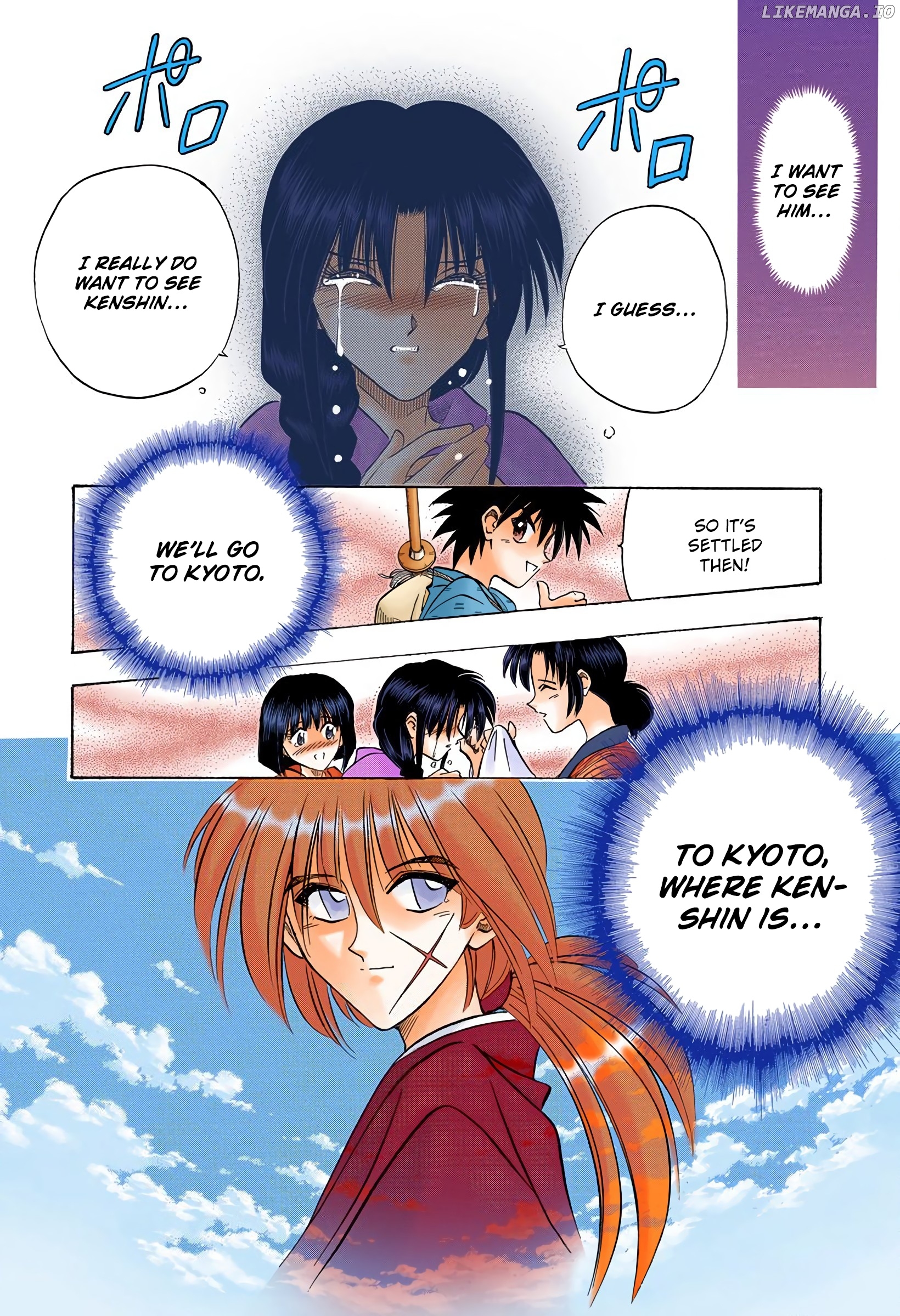 Rurouni Kenshin: Meiji Kenkaku Romantan - Digital Colored Comics chapter 60 - page 16