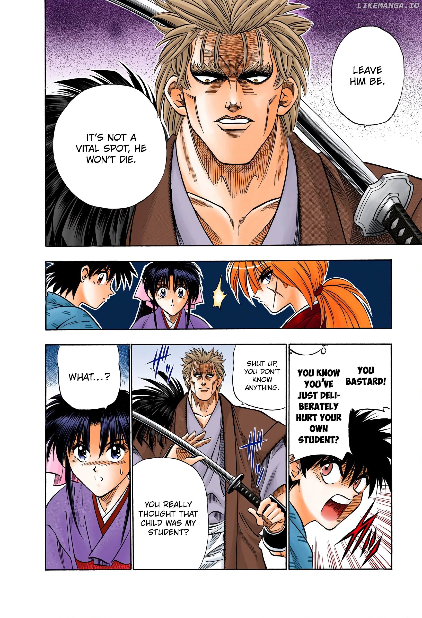 Rurouni Kenshin: Meiji Kenkaku Romantan - Digital Colored Comics chapter 41 - page 14