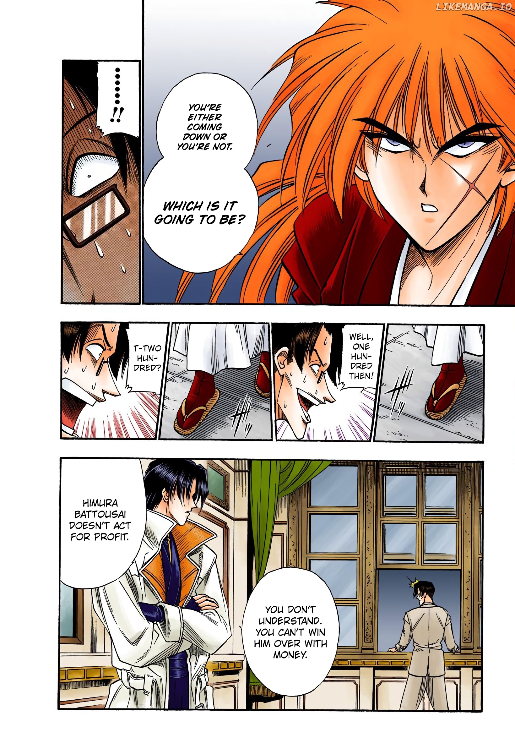 Rurouni Kenshin: Meiji Kenkaku Romantan - Digital Colored Comics chapter 22 - page 6