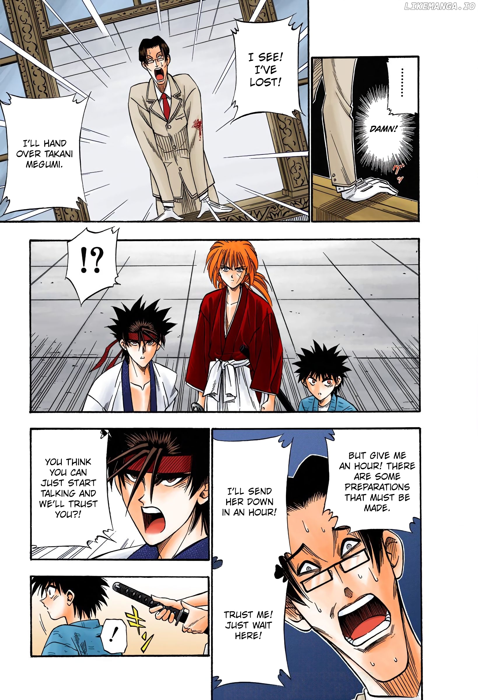 Rurouni Kenshin: Meiji Kenkaku Romantan - Digital Colored Comics chapter 22 - page 7