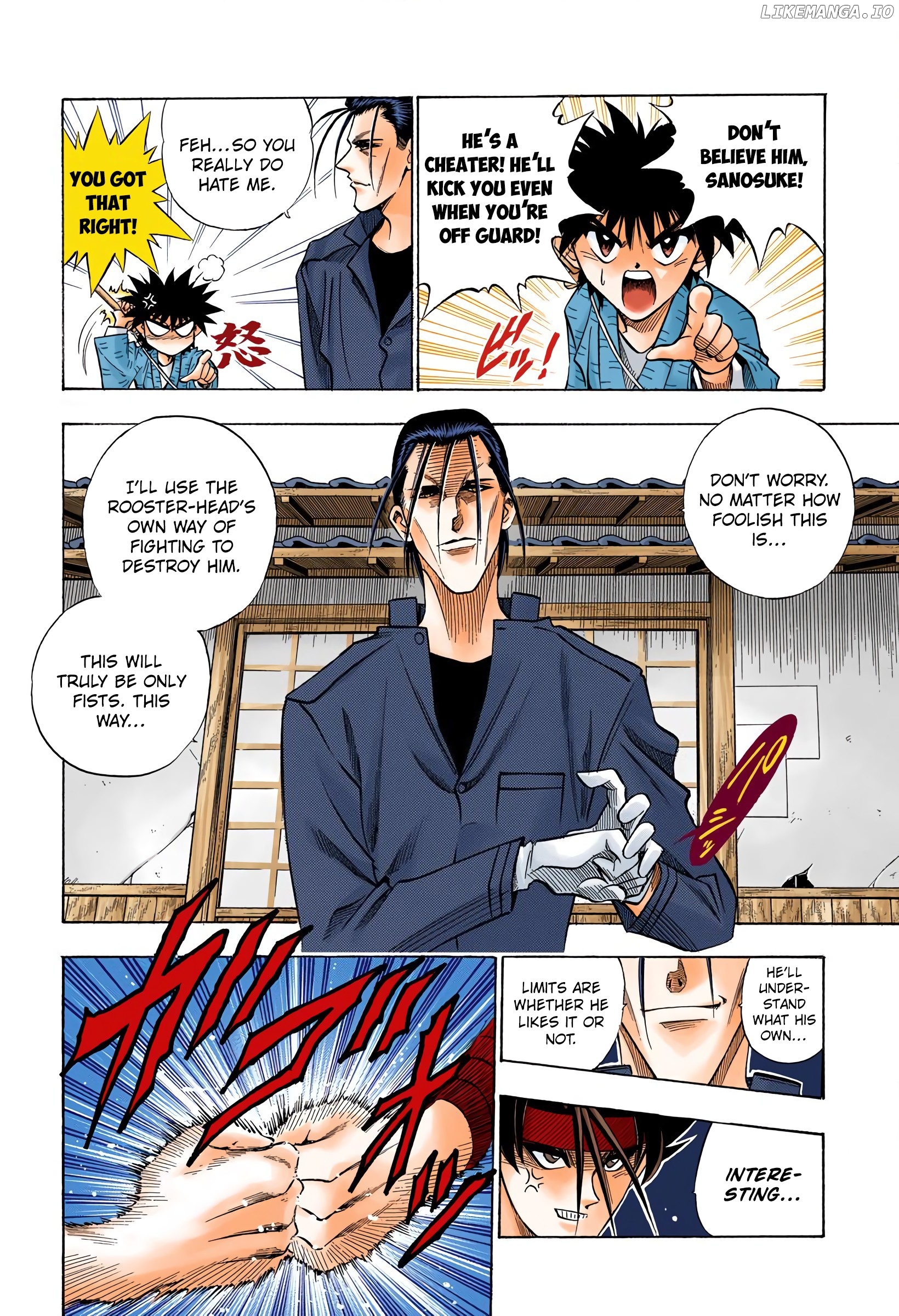 Rurouni Kenshin: Meiji Kenkaku Romantan - Digital Colored Comics chapter 59 - page 4