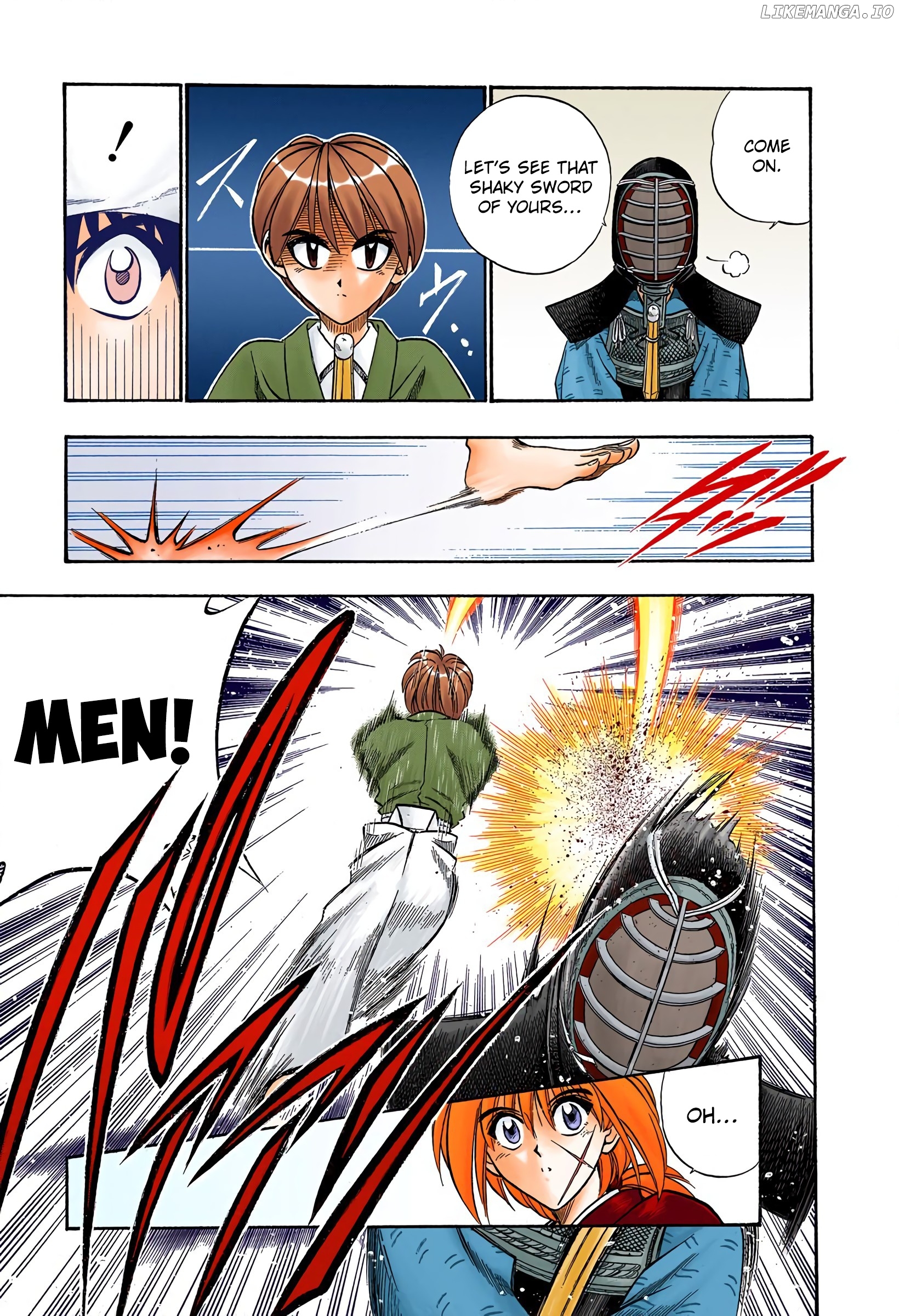 Rurouni Kenshin: Meiji Kenkaku Romantan - Digital Colored Comics chapter 40 - page 11