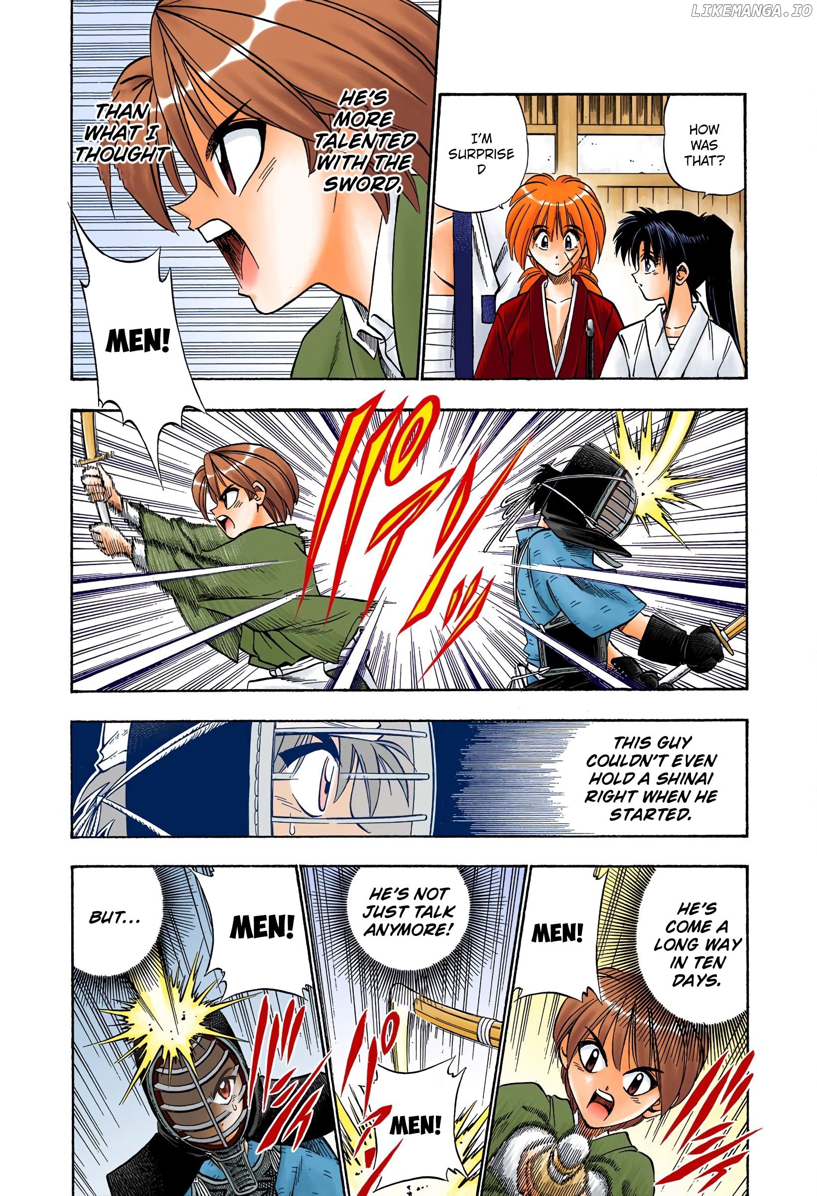 Rurouni Kenshin: Meiji Kenkaku Romantan - Digital Colored Comics chapter 40 - page 12