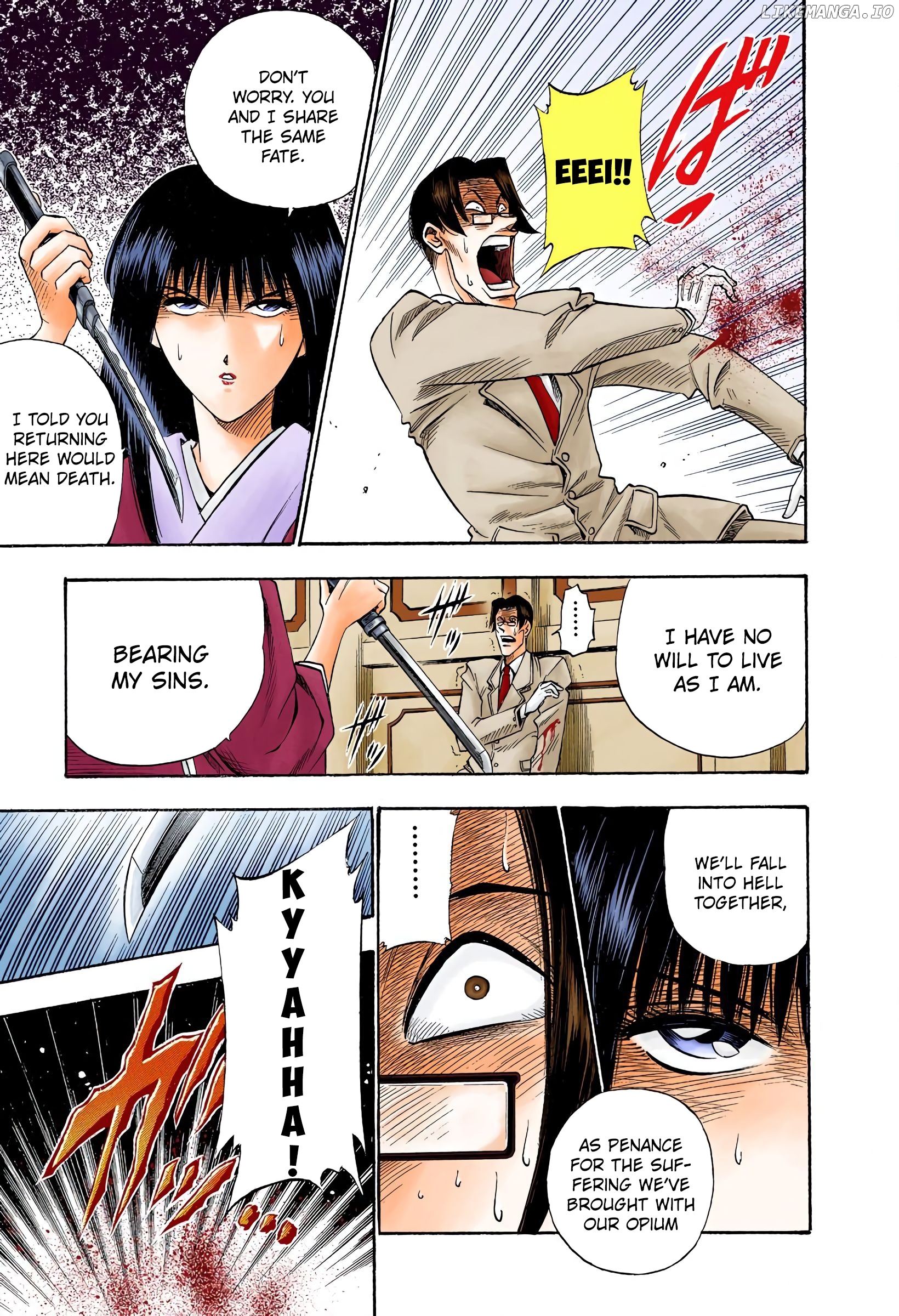 Rurouni Kenshin: Meiji Kenkaku Romantan - Digital Colored Comics chapter 21 - page 6