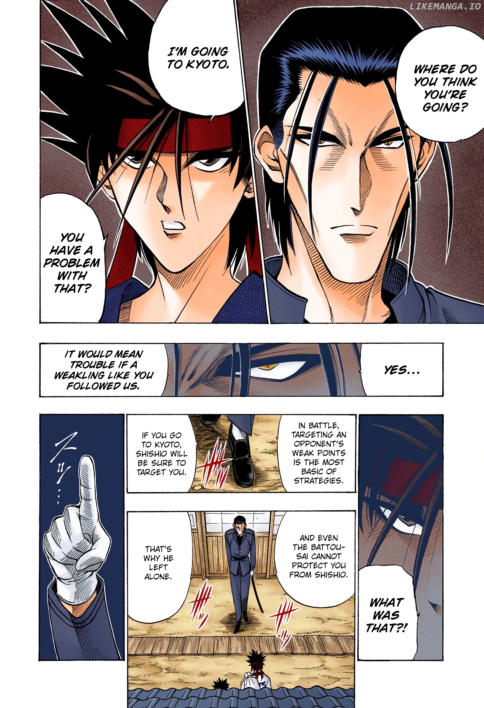 Rurouni Kenshin: Meiji Kenkaku Romantan - Digital Colored Comics chapter 58 - page 14