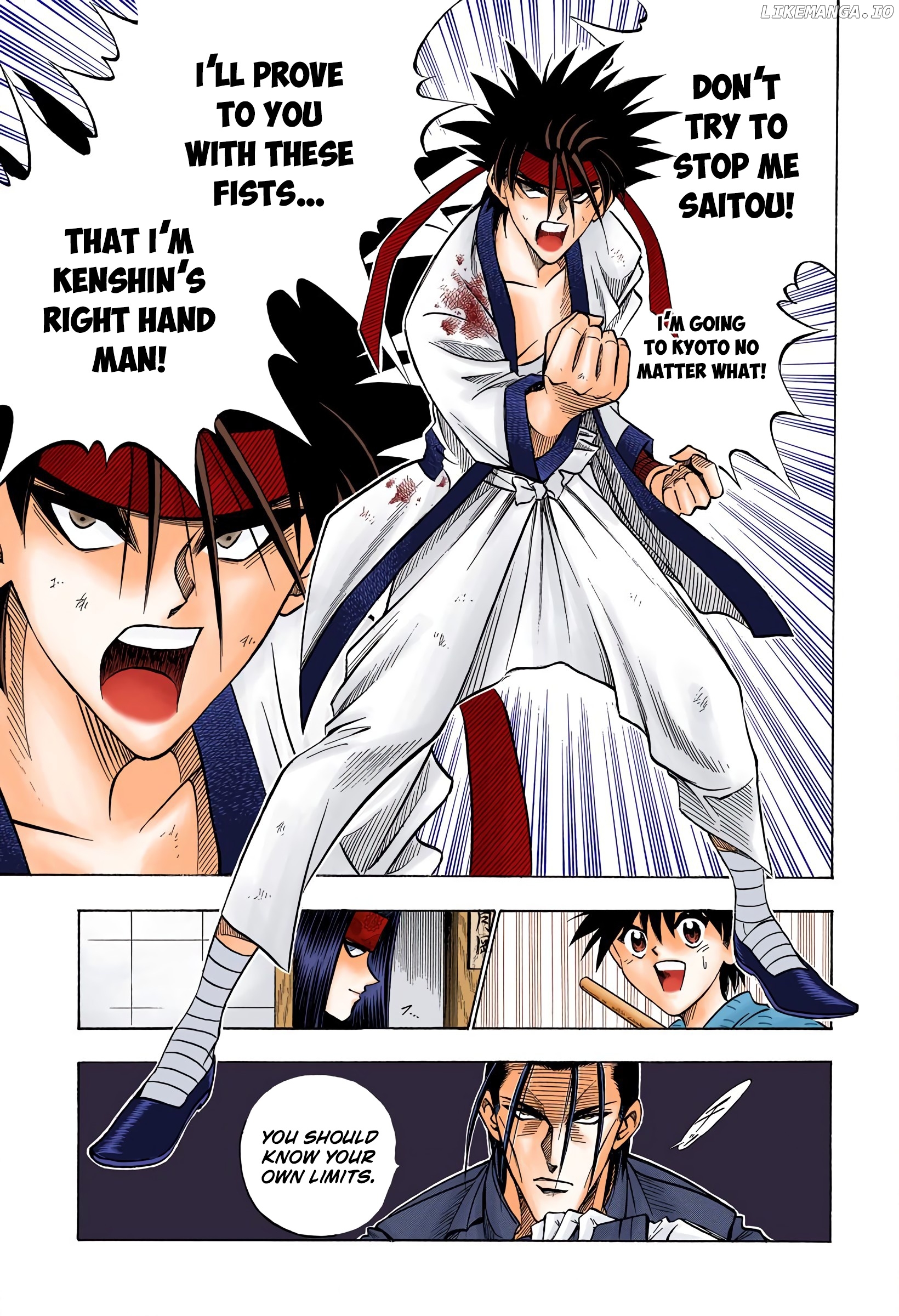 Rurouni Kenshin: Meiji Kenkaku Romantan - Digital Colored Comics chapter 58 - page 23