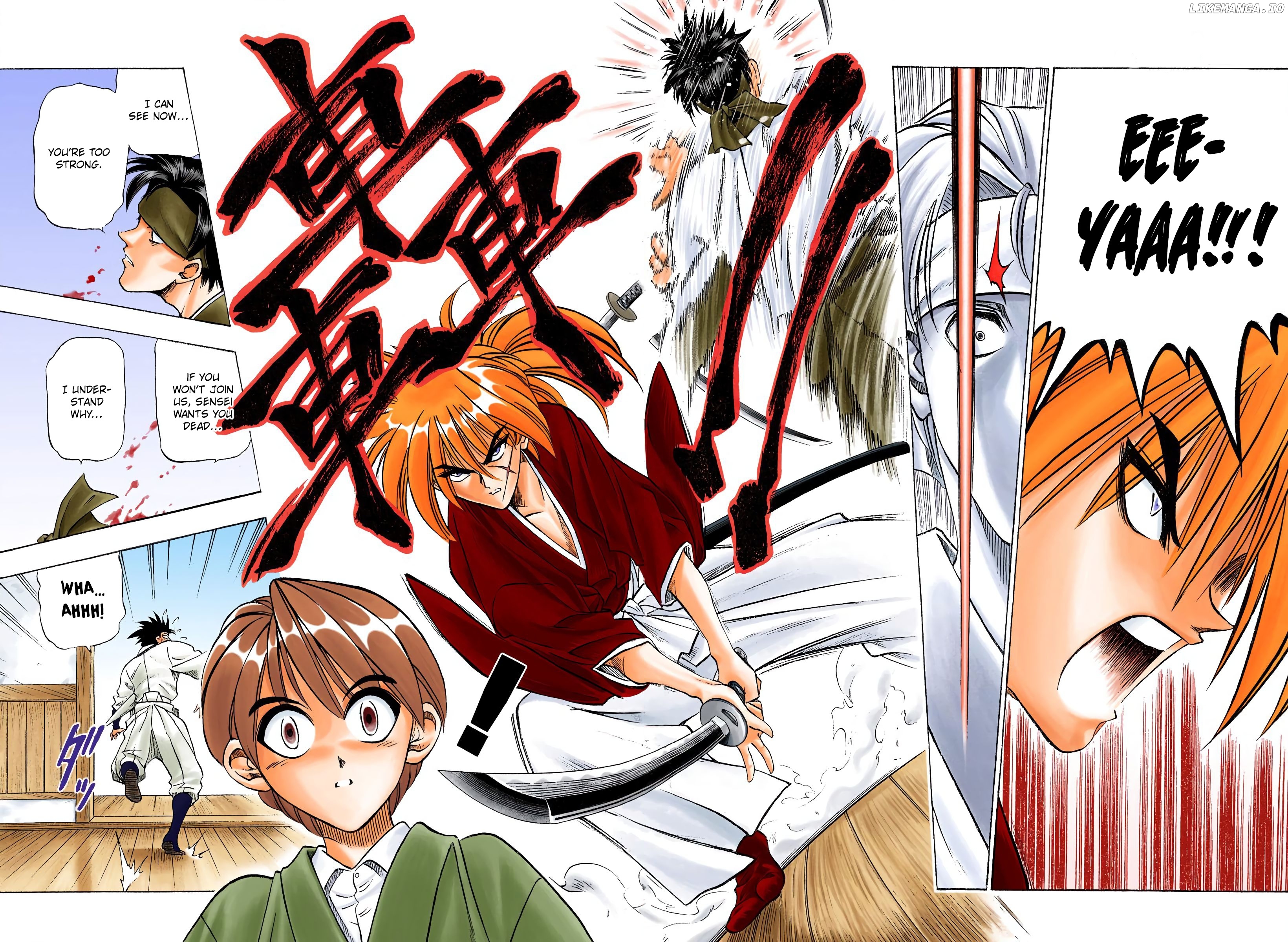 Rurouni Kenshin: Meiji Kenkaku Romantan - Digital Colored Comics chapter 39 - page 14