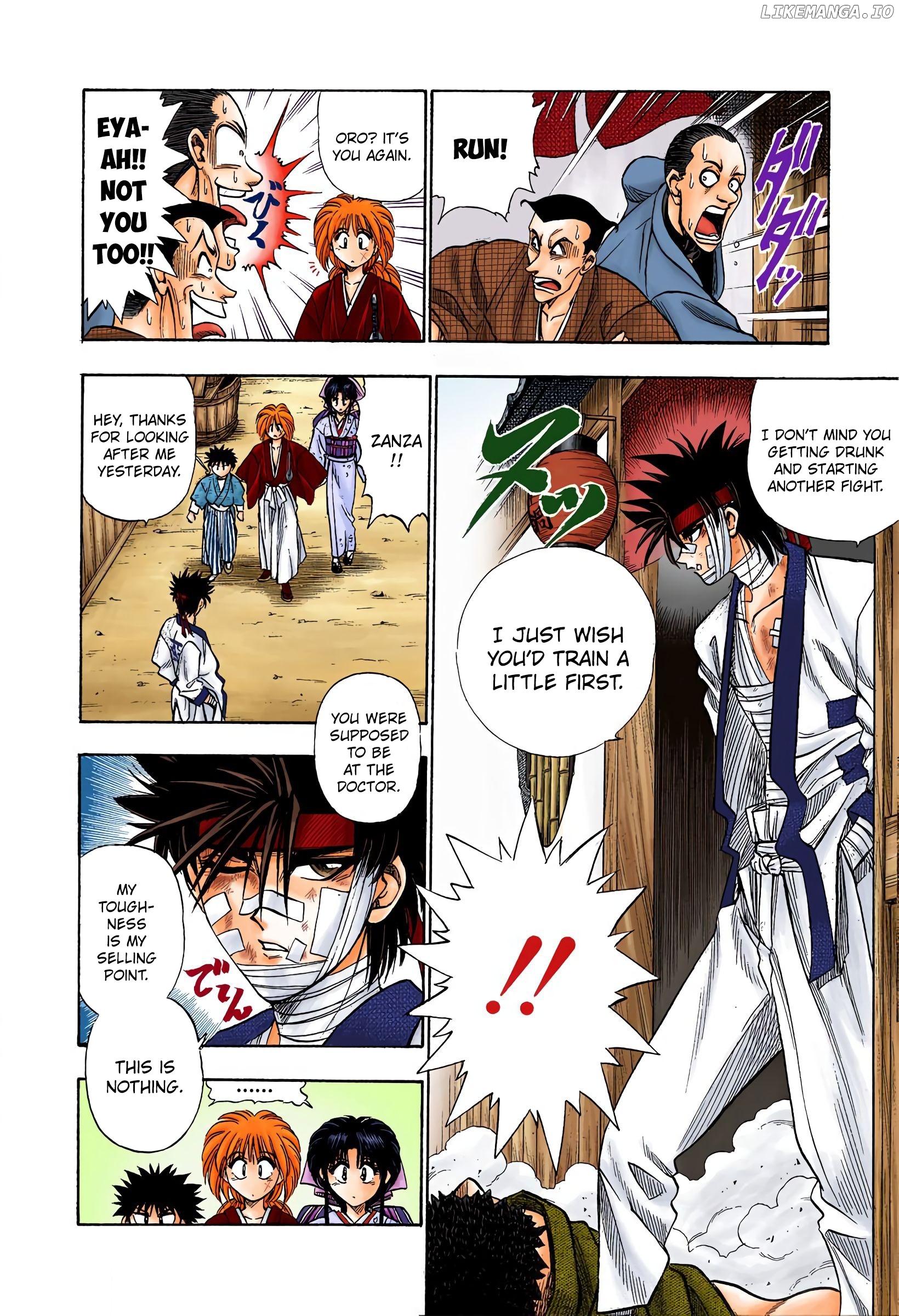 Rurouni Kenshin: Meiji Kenkaku Romantan - Digital Colored Comics chapter 8 - page 16