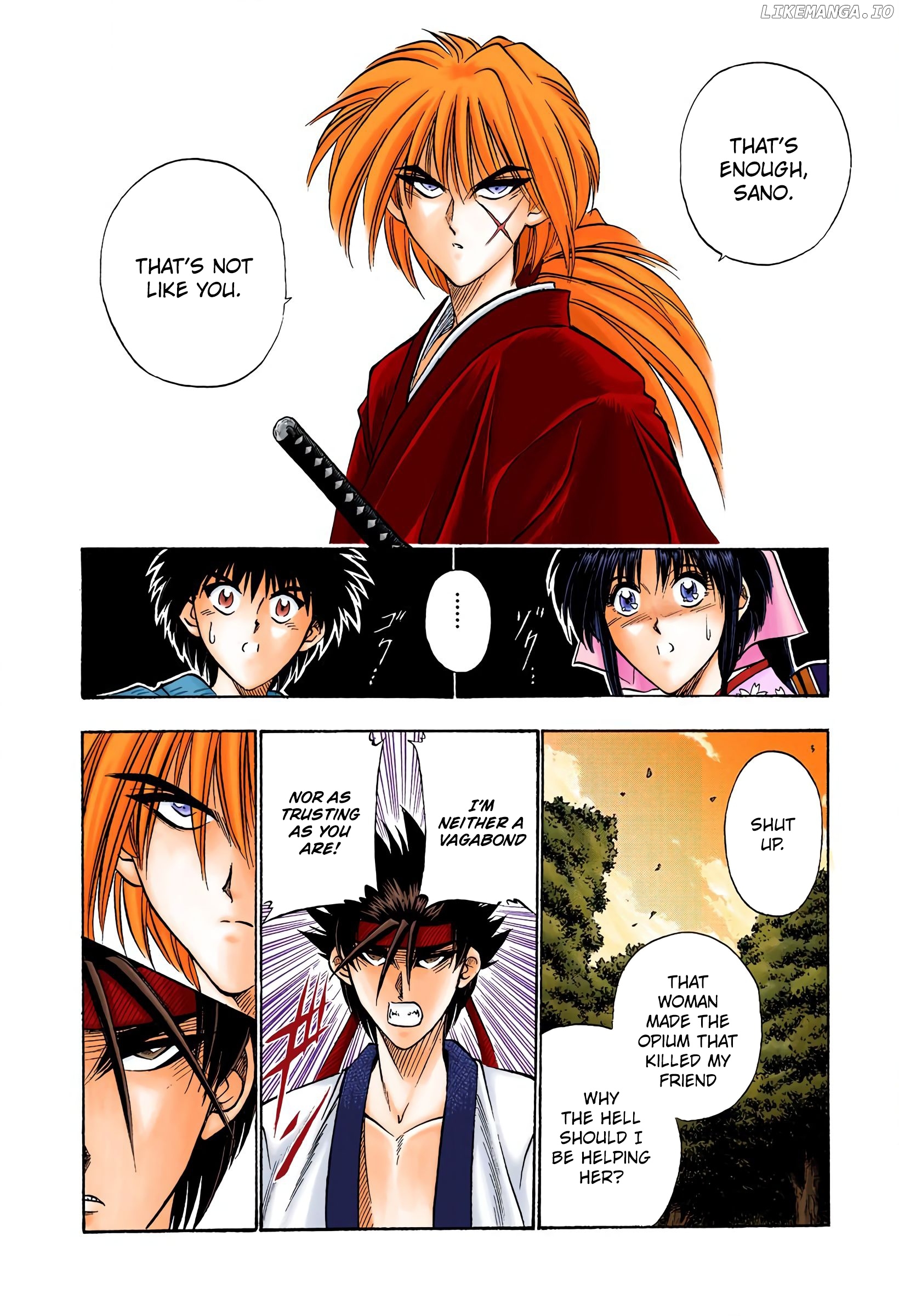 Rurouni Kenshin: Meiji Kenkaku Romantan - Digital Colored Comics chapter 20 - page 16