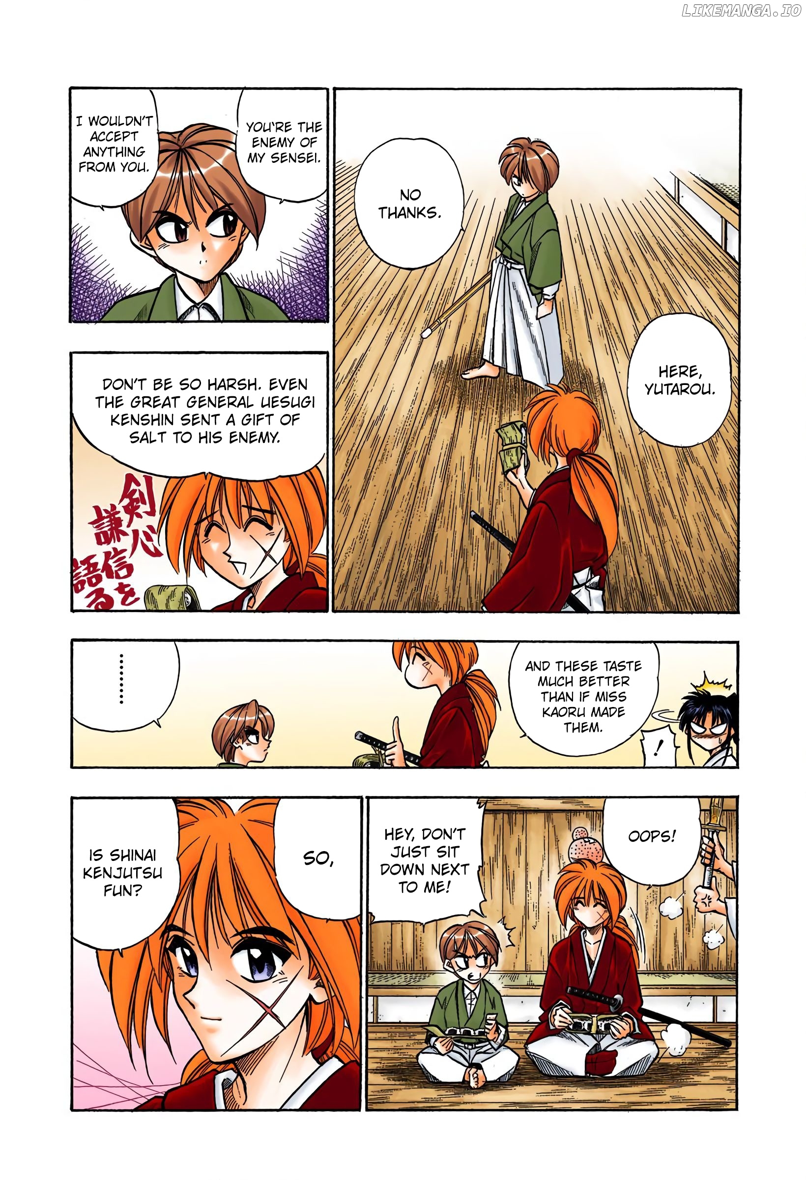 Rurouni Kenshin: Meiji Kenkaku Romantan - Digital Colored Comics chapter 38 - page 16