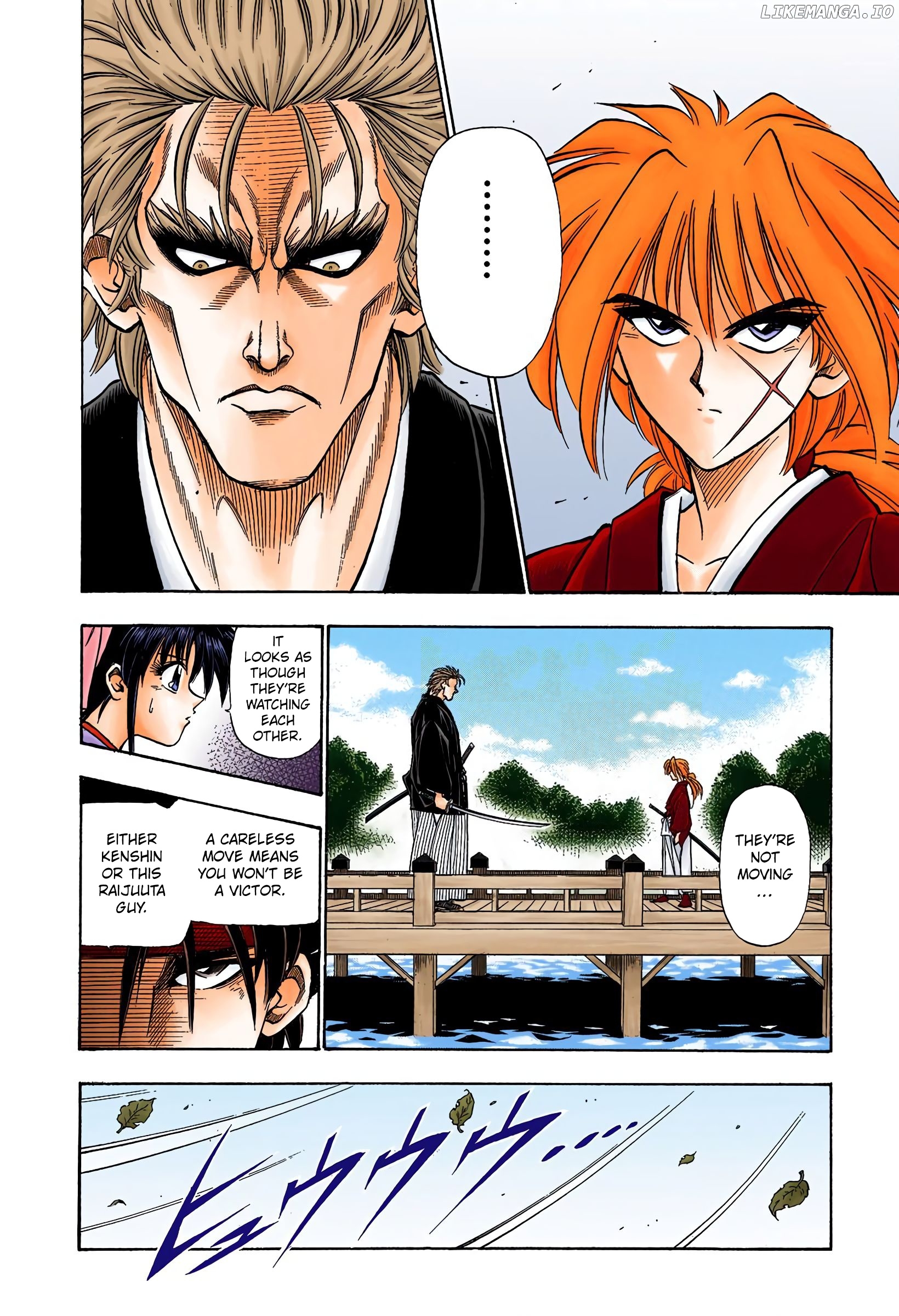 Rurouni Kenshin: Meiji Kenkaku Romantan - Digital Colored Comics chapter 38 - page 2