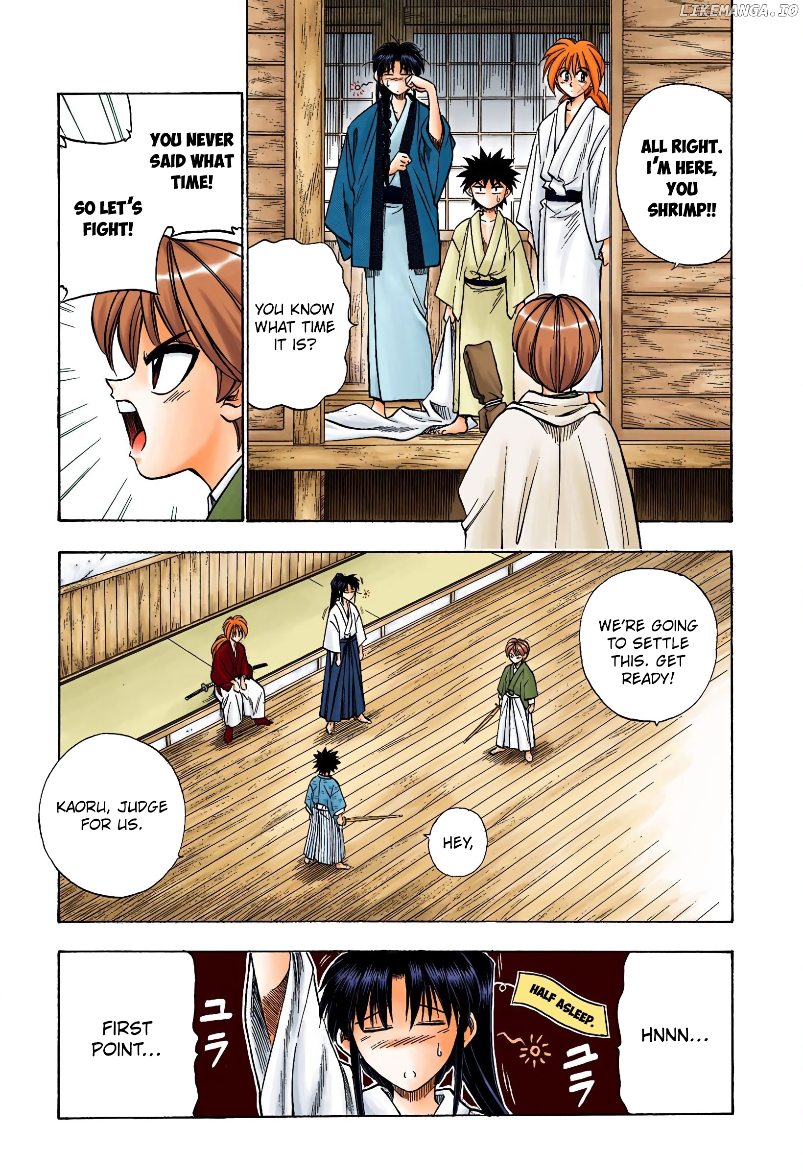 Rurouni Kenshin: Meiji Kenkaku Romantan - Digital Colored Comics chapter 38 - page 9