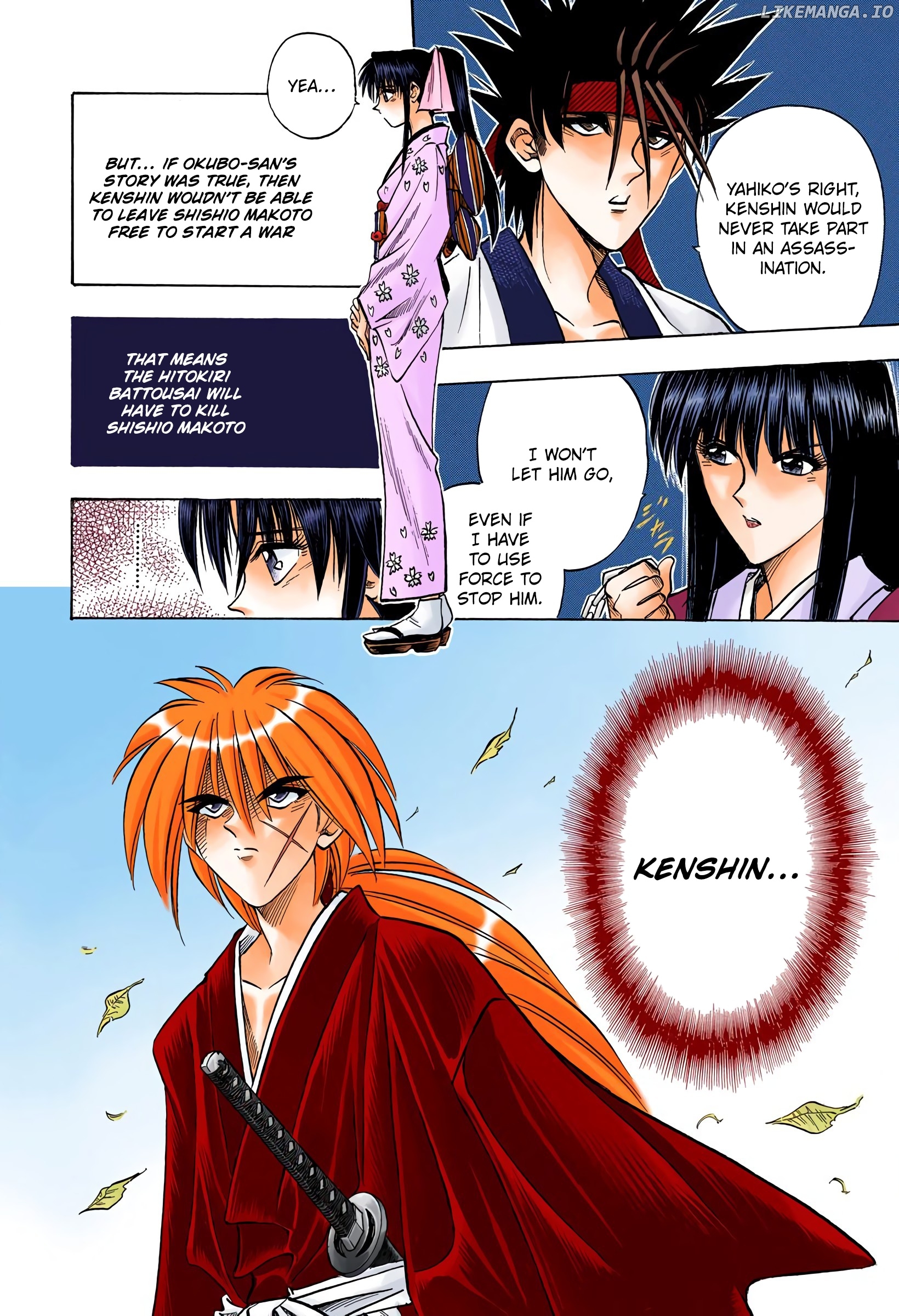 Rurouni Kenshin: Meiji Kenkaku Romantan - Digital Colored Comics chapter 56 - page 10