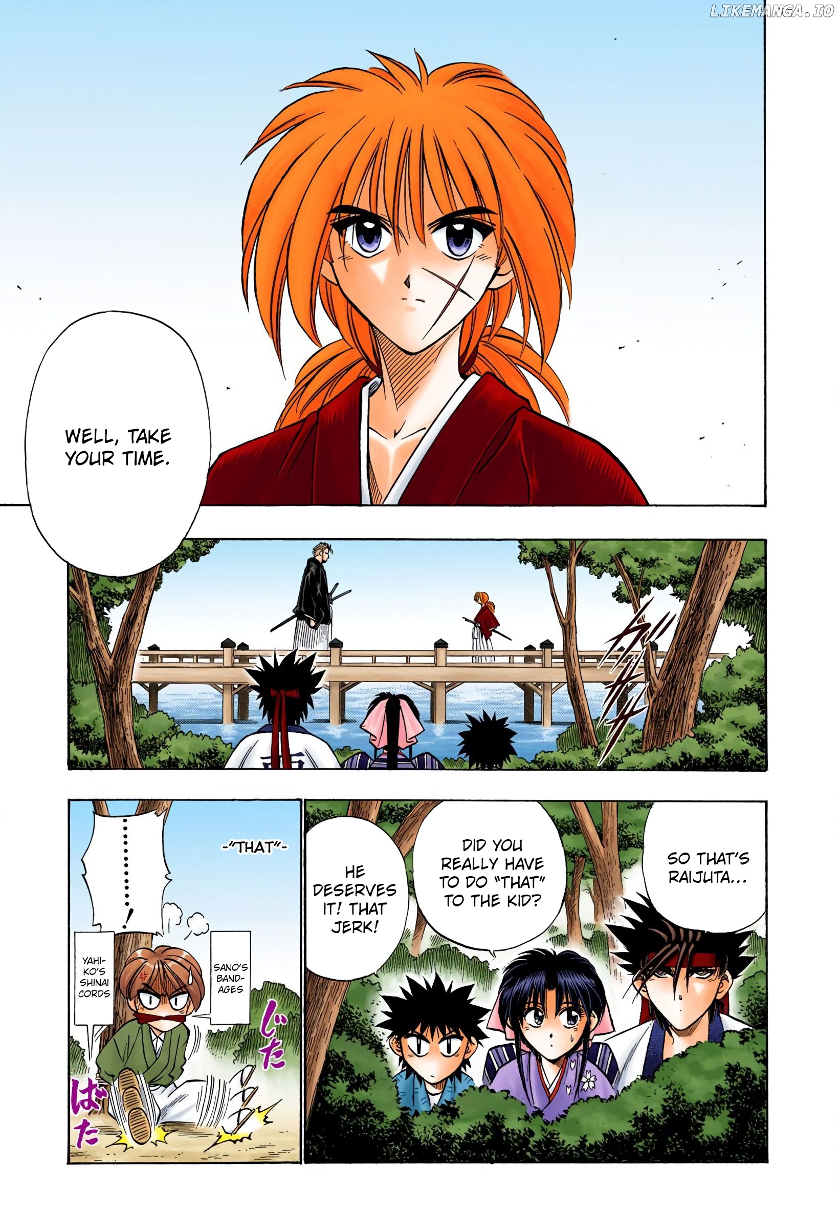 Rurouni Kenshin: Meiji Kenkaku Romantan - Digital Colored Comics chapter 37 - page 11