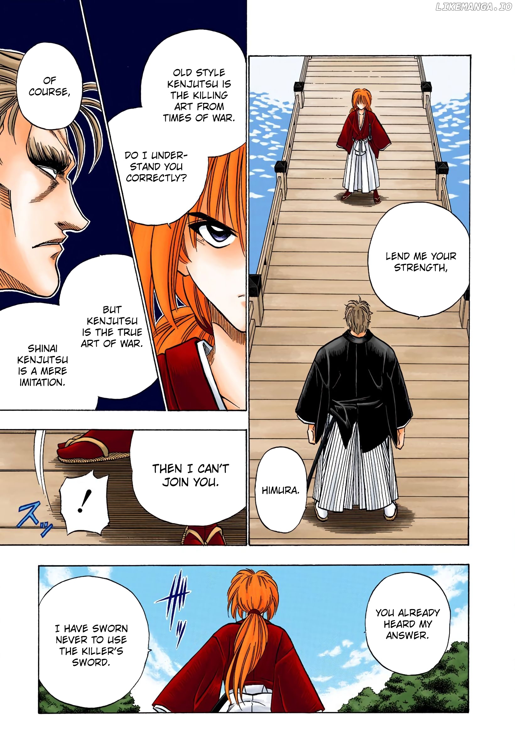 Rurouni Kenshin: Meiji Kenkaku Romantan - Digital Colored Comics chapter 37 - page 17