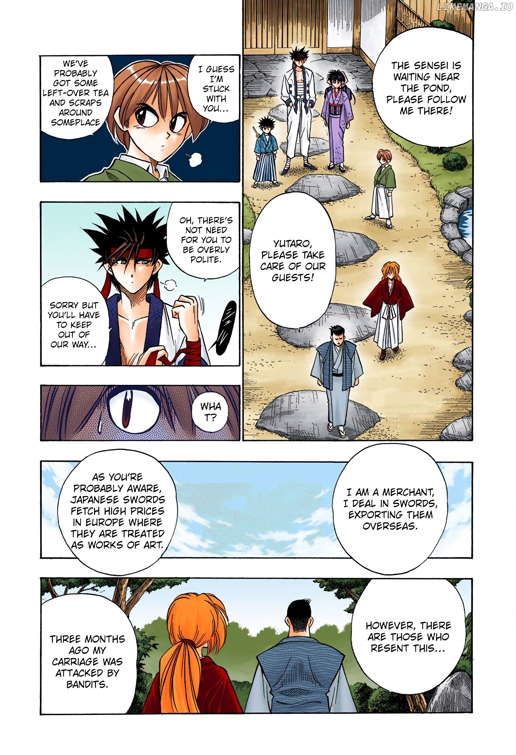 Rurouni Kenshin: Meiji Kenkaku Romantan - Digital Colored Comics chapter 37 - page 9