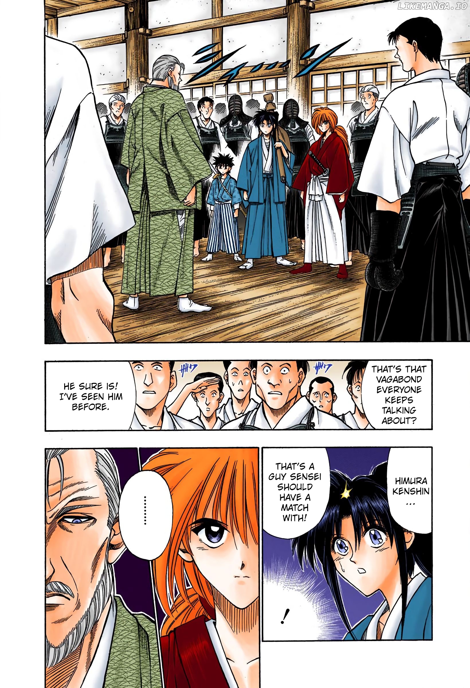 Rurouni Kenshin: Meiji Kenkaku Romantan - Digital Colored Comics chapter 34 - page 10