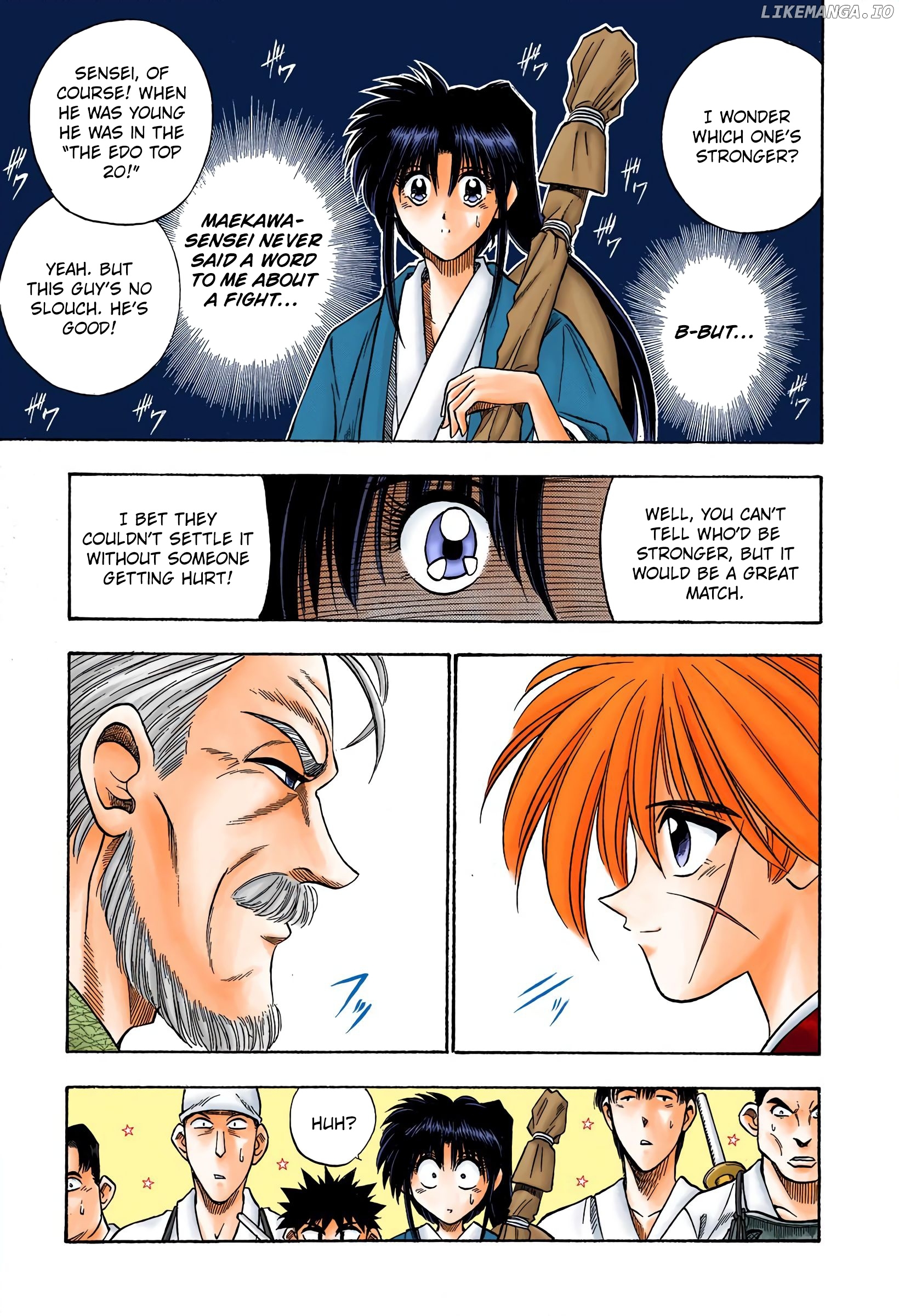 Rurouni Kenshin: Meiji Kenkaku Romantan - Digital Colored Comics chapter 34 - page 11