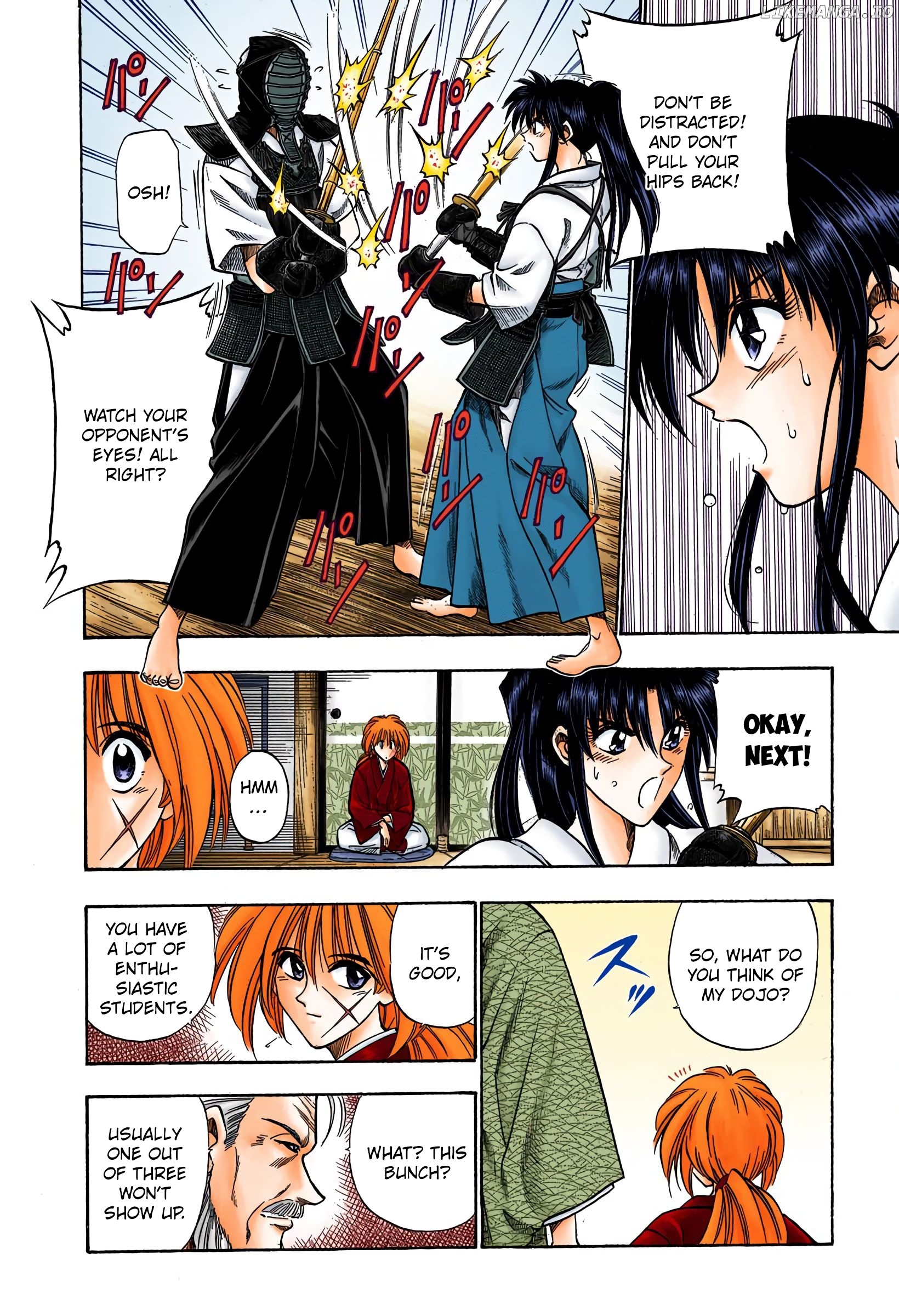 Rurouni Kenshin: Meiji Kenkaku Romantan - Digital Colored Comics chapter 34 - page 14