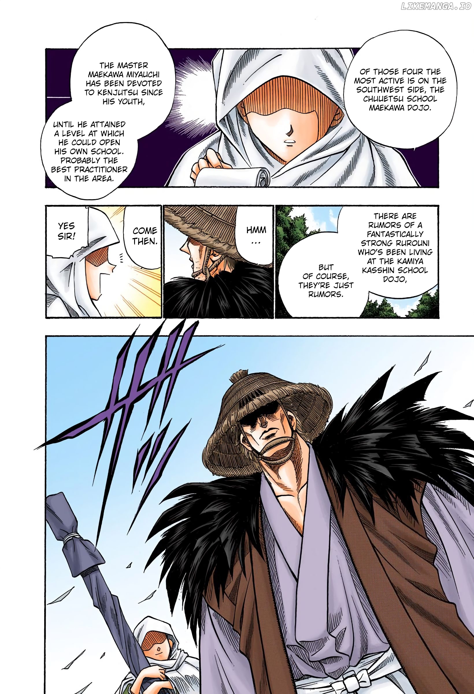 Rurouni Kenshin: Meiji Kenkaku Romantan - Digital Colored Comics chapter 34 - page 6