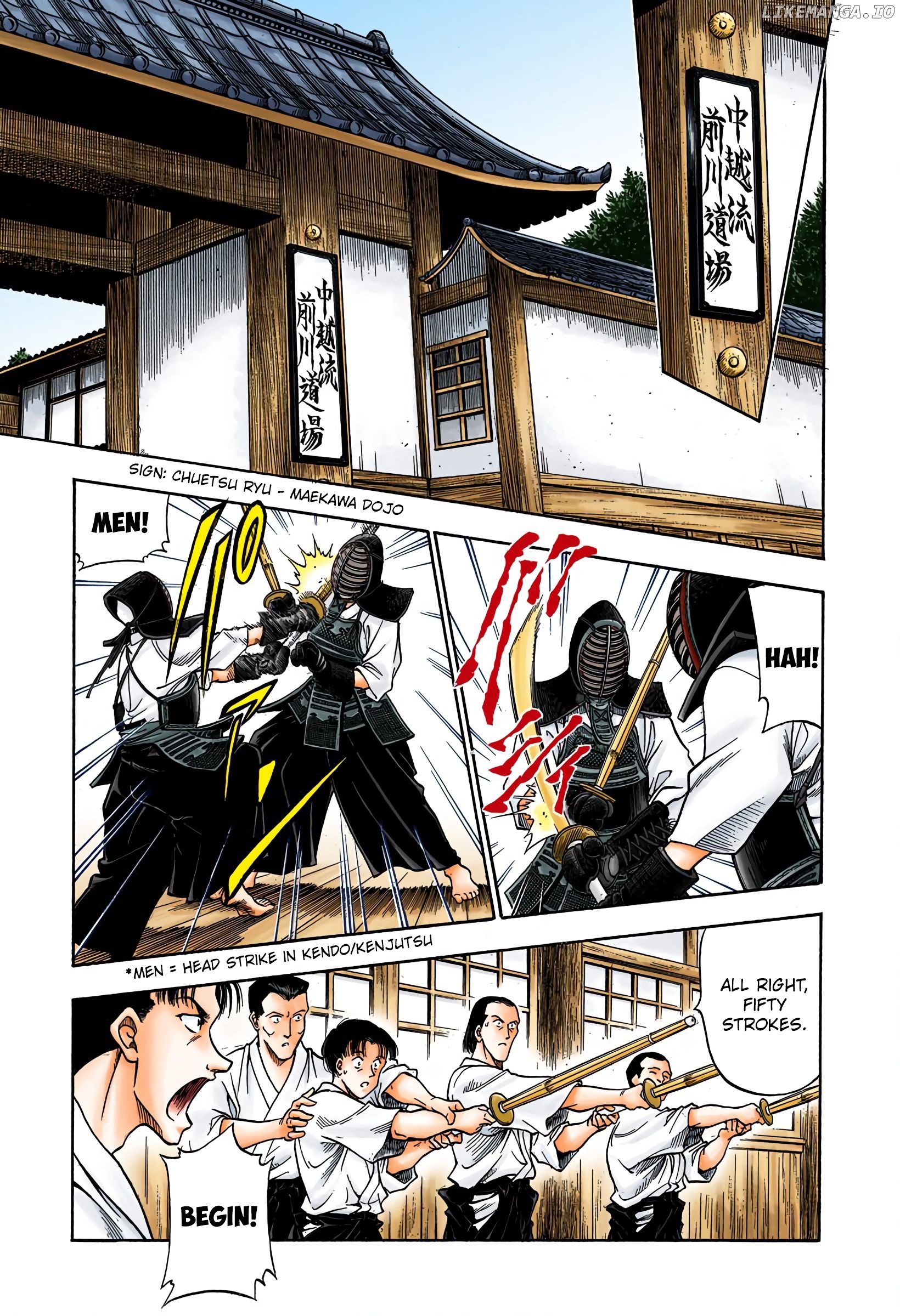 Rurouni Kenshin: Meiji Kenkaku Romantan - Digital Colored Comics chapter 34 - page 7