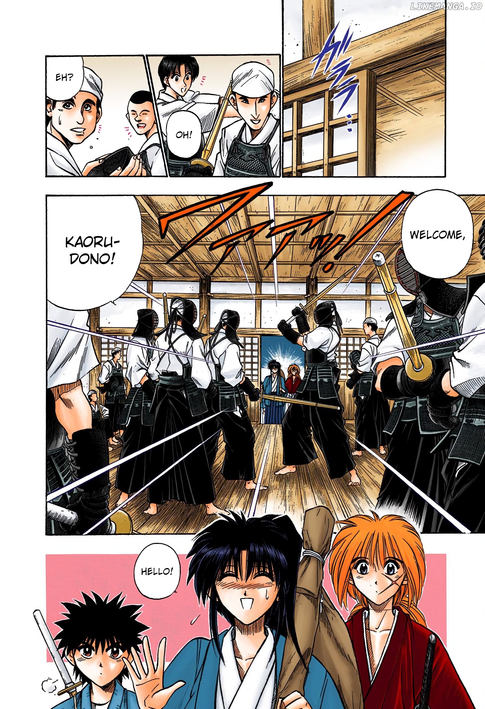 Rurouni Kenshin: Meiji Kenkaku Romantan - Digital Colored Comics chapter 34 - page 8