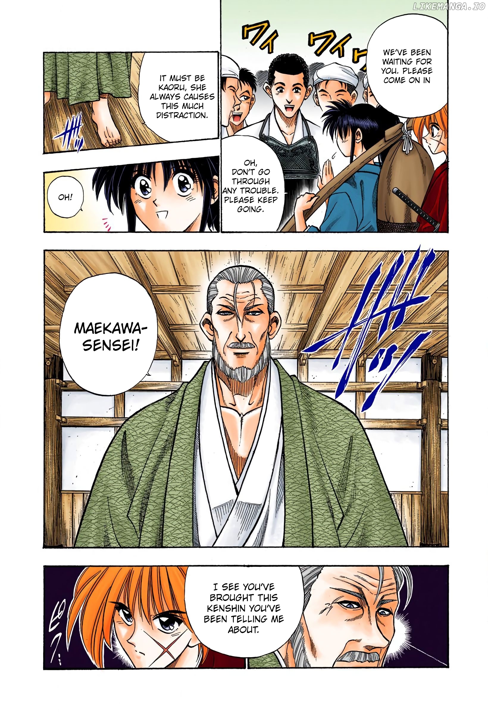 Rurouni Kenshin: Meiji Kenkaku Romantan - Digital Colored Comics chapter 34 - page 9