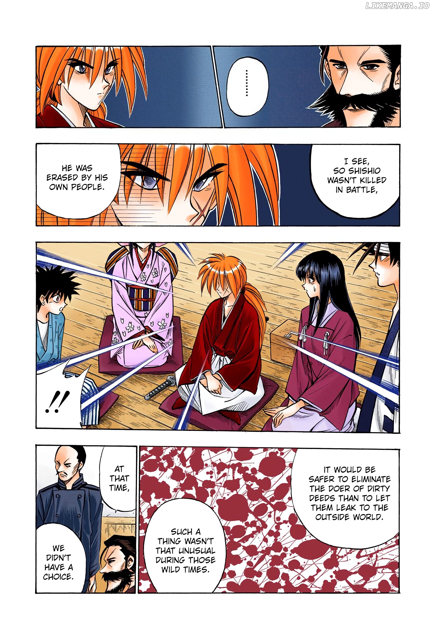 Rurouni Kenshin: Meiji Kenkaku Romantan - Digital Colored Comics chapter 55 - page 9