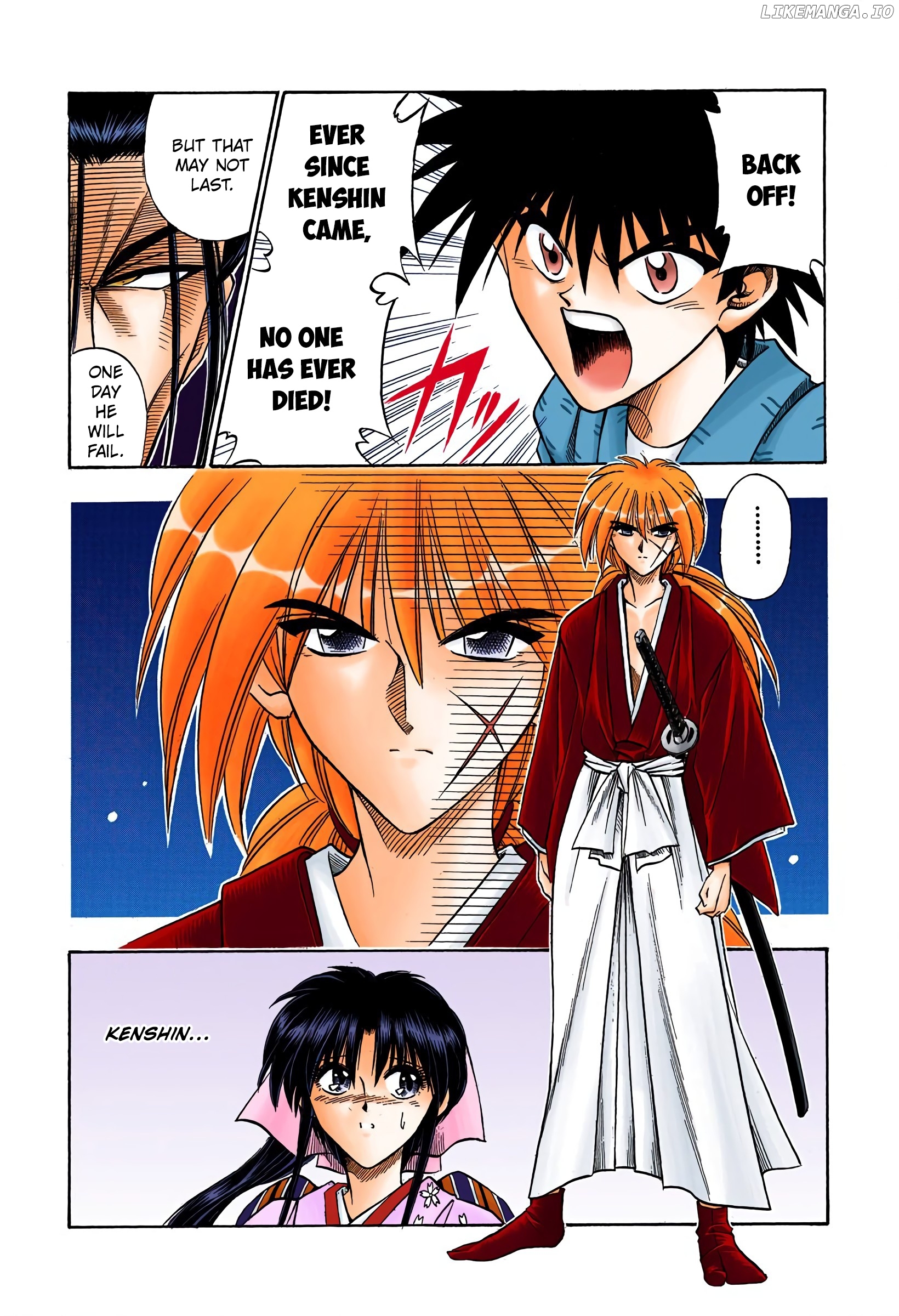 Rurouni Kenshin: Meiji Kenkaku Romantan - Digital Colored Comics chapter 52 - page 10