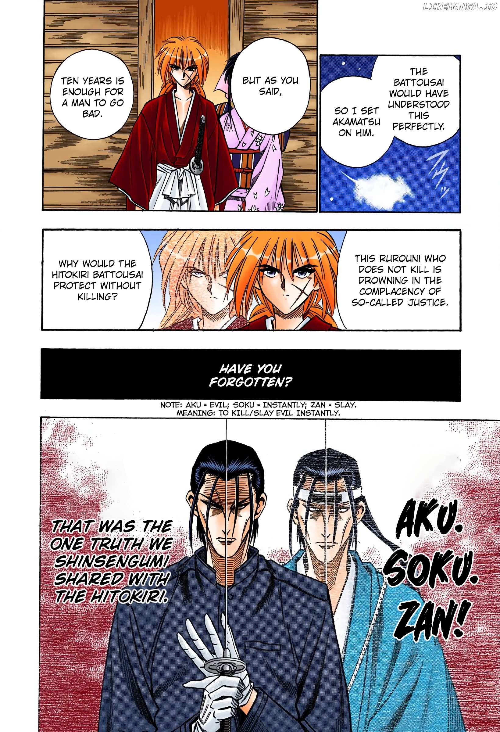 Rurouni Kenshin: Meiji Kenkaku Romantan - Digital Colored Comics chapter 52 - page 11