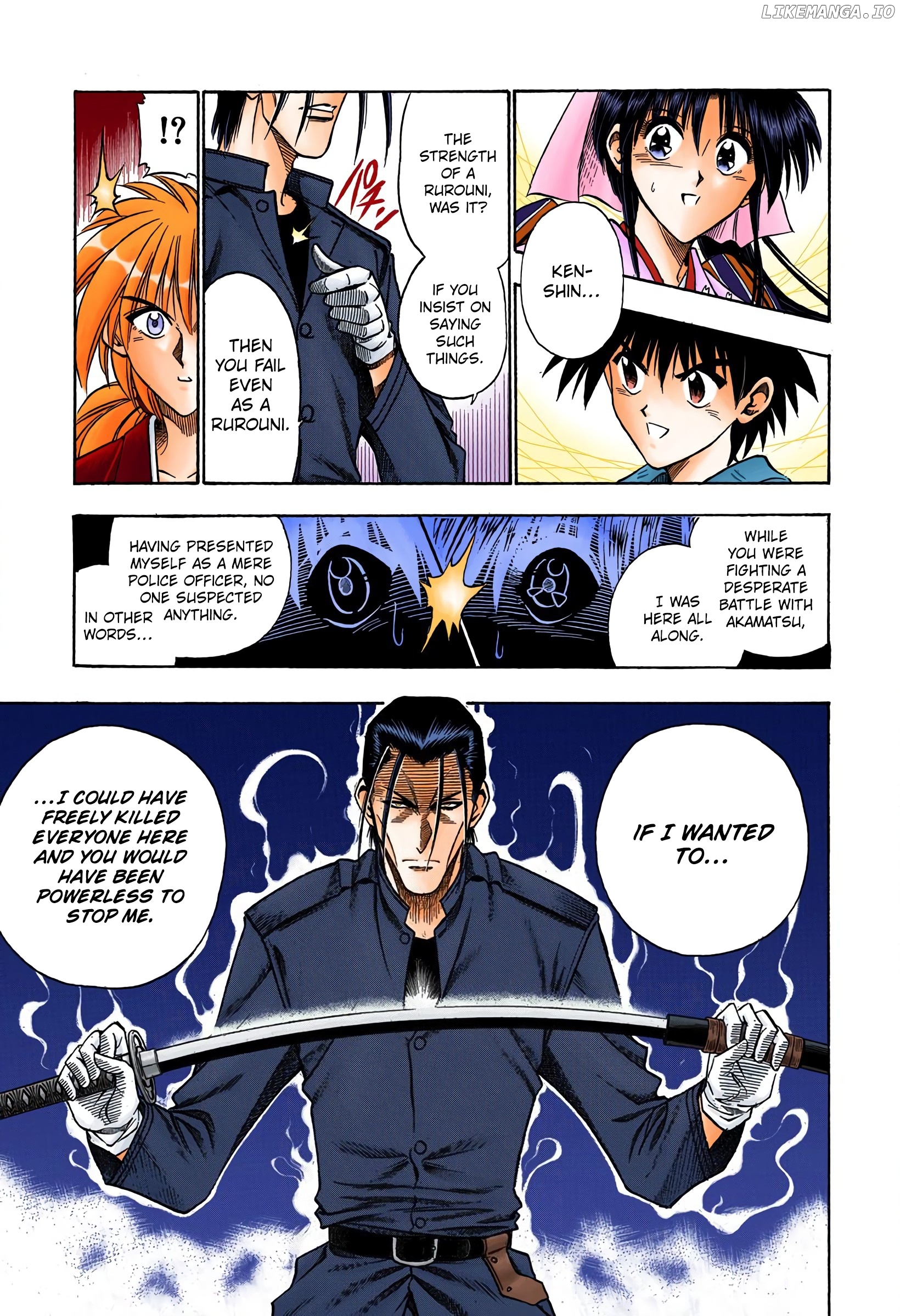 Rurouni Kenshin: Meiji Kenkaku Romantan - Digital Colored Comics chapter 52 - page 8