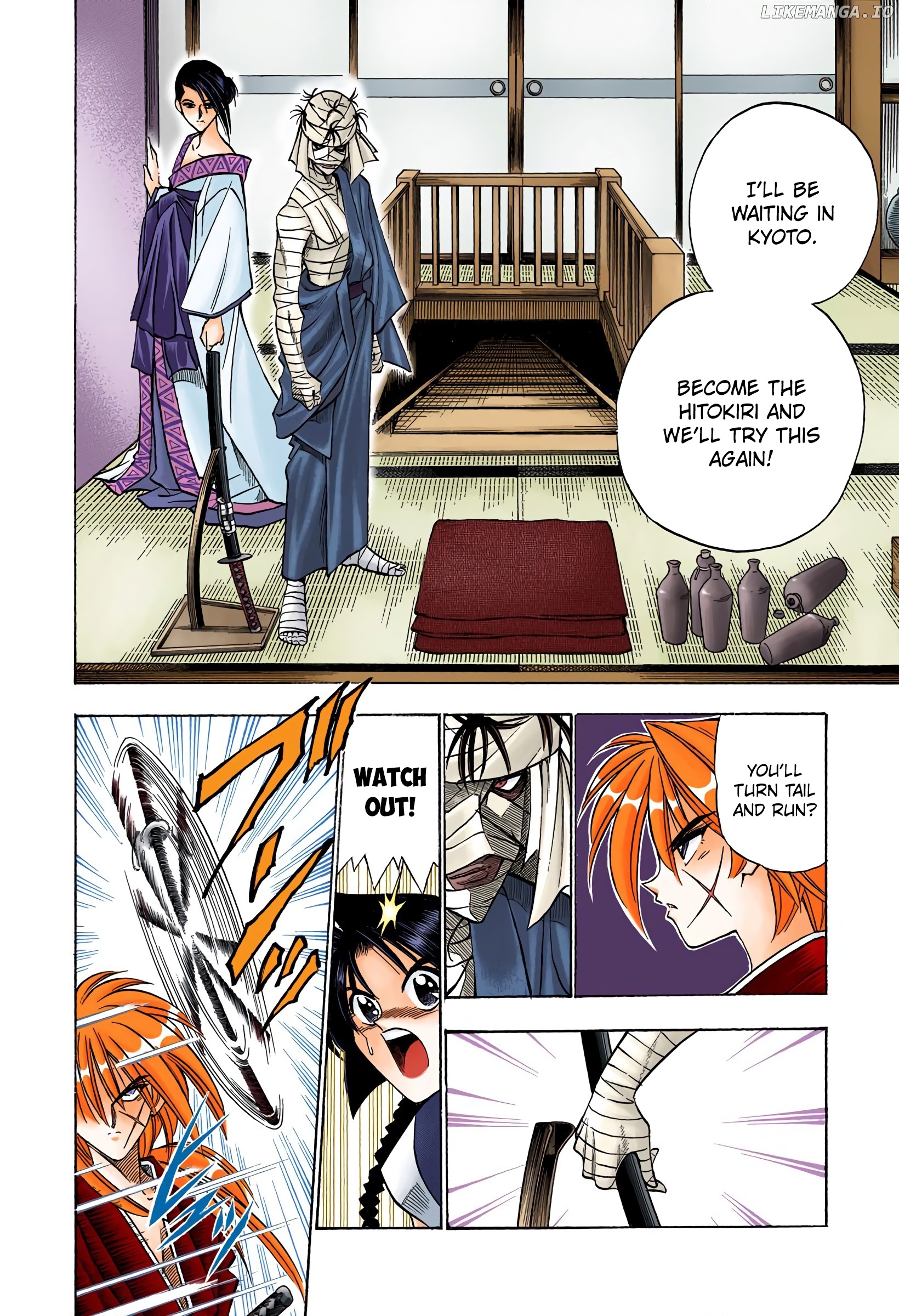 Rurouni Kenshin: Meiji Kenkaku Romantan - Digital Colored Comics chapter 70 - page 6