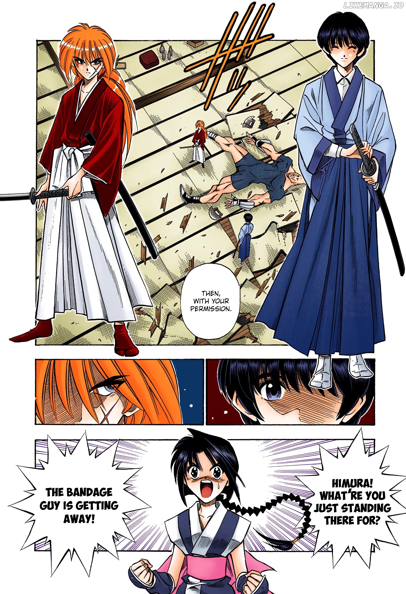 Rurouni Kenshin: Meiji Kenkaku Romantan - Digital Colored Comics chapter 70 - page 8